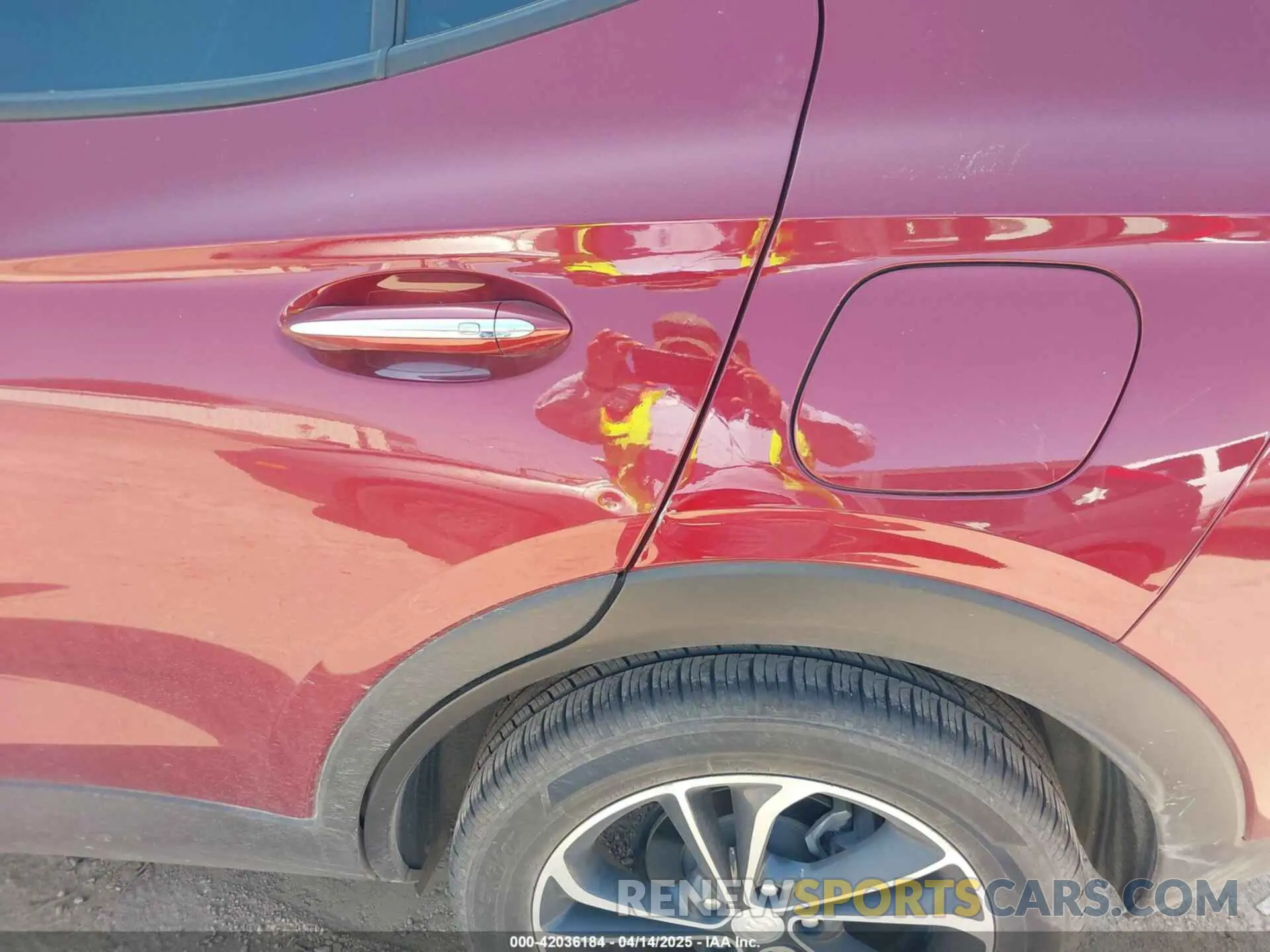6 fotografías del automóvil dañado KL4MMDS21PB066190 BUICK ENCORE GX 2023