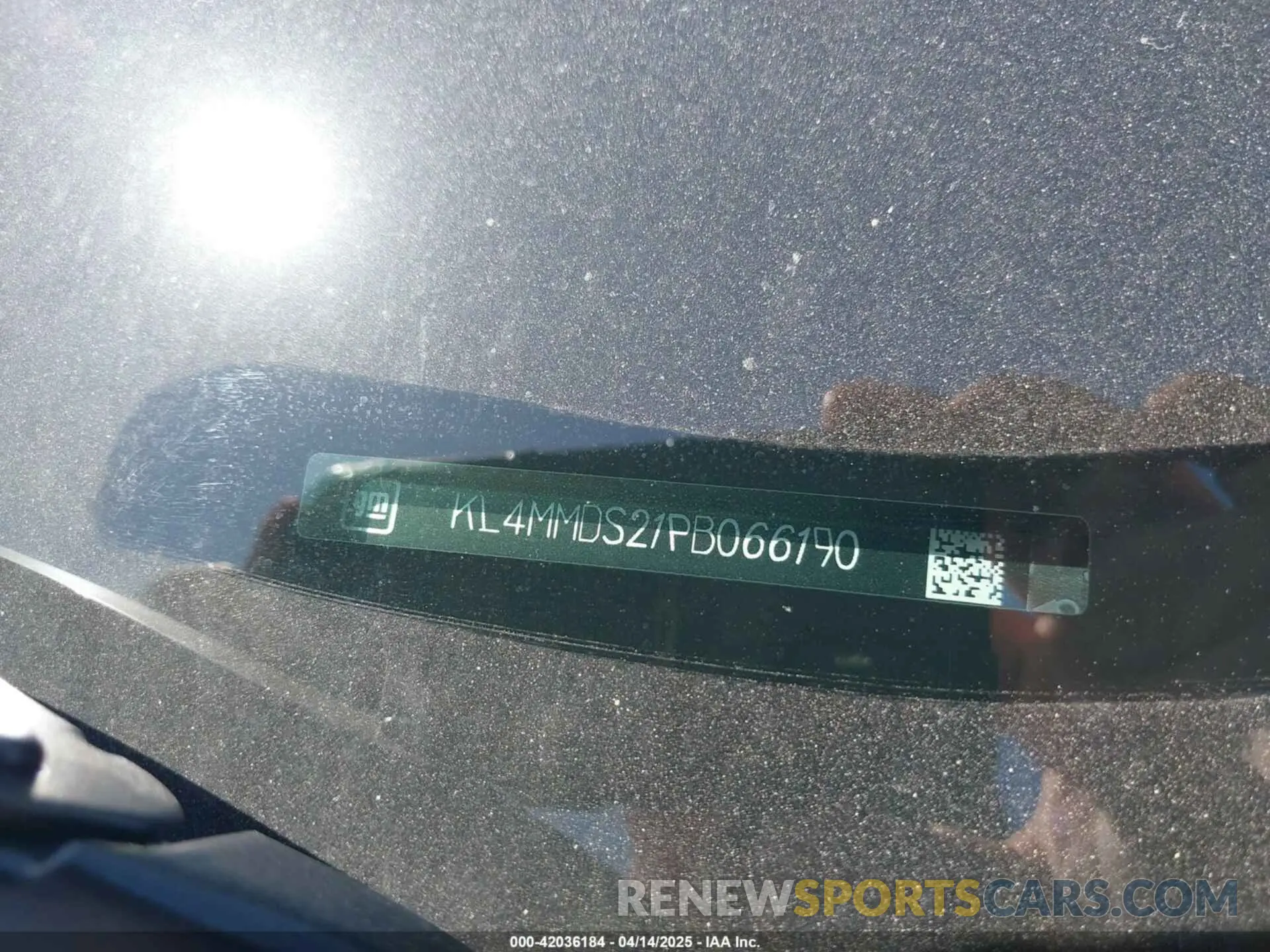 9 fotografías del automóvil dañado KL4MMDS21PB066190 BUICK ENCORE GX 2023