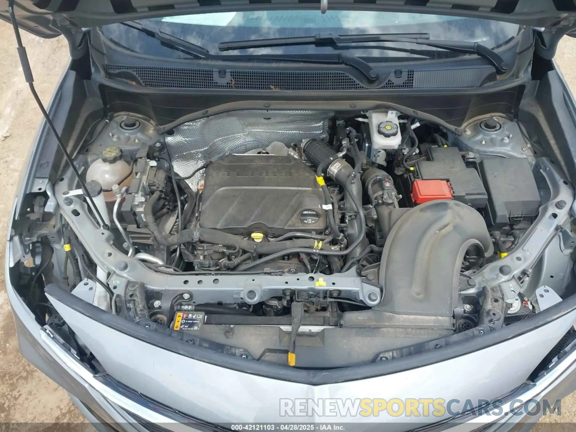 10 fotografías del automóvil dañado KL4MMDS21PB121589 BUICK ENCORE GX 2023