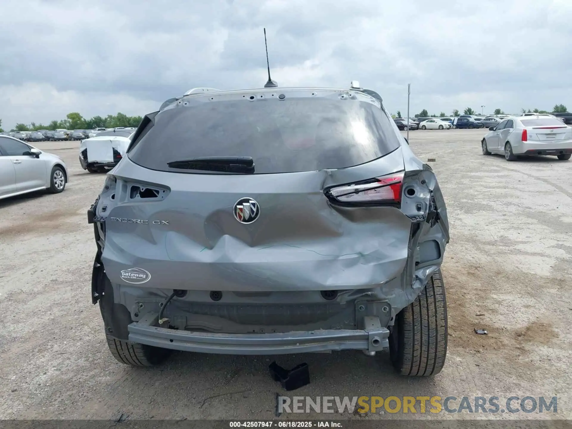 16 fotografías del automóvil dañado KL4MMDS22PB151670 BUICK ENCORE GX 2023