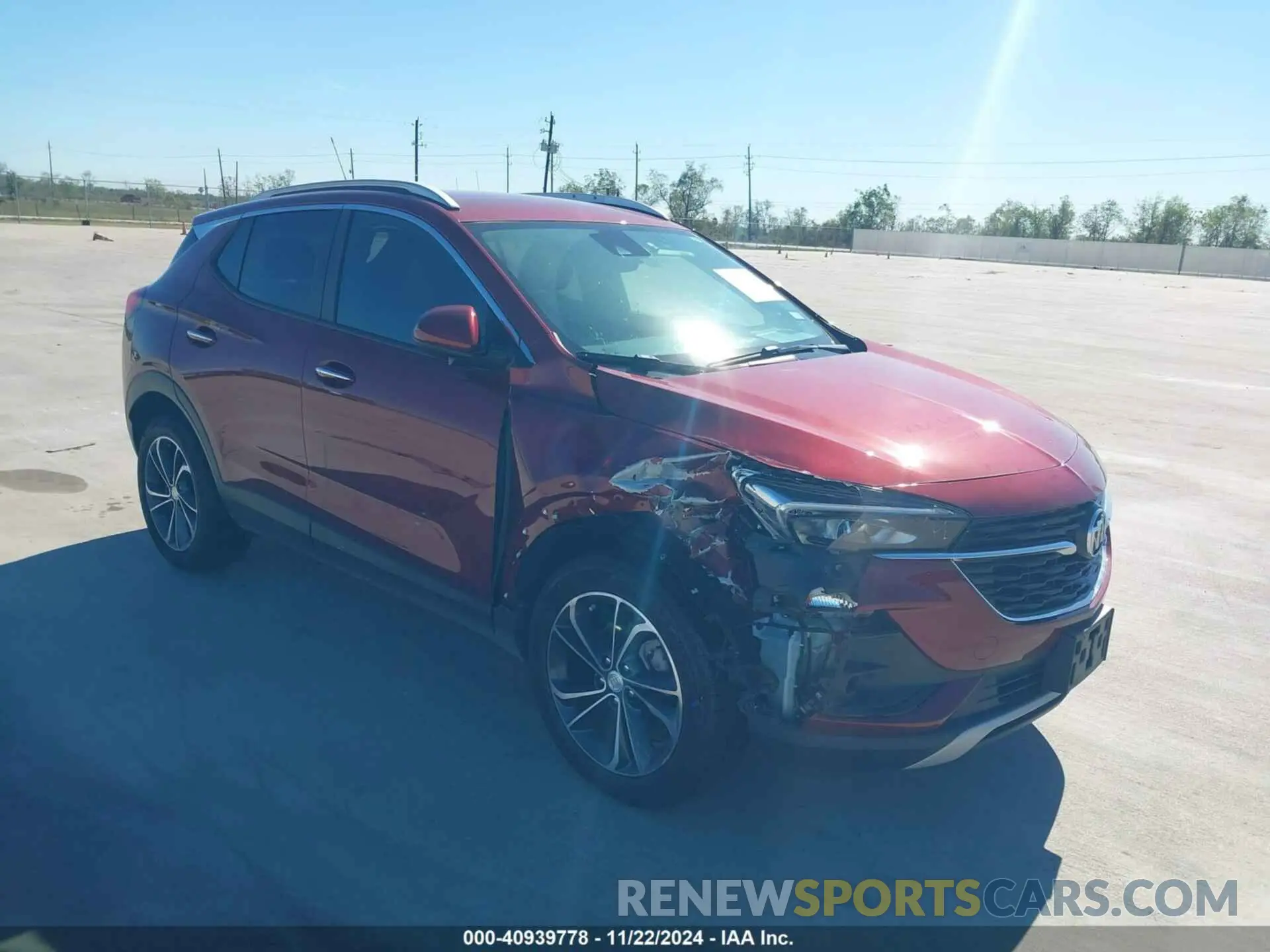 1 fotografías del automóvil dañado KL4MMDS23PB046863 BUICK ENCORE GX 2023