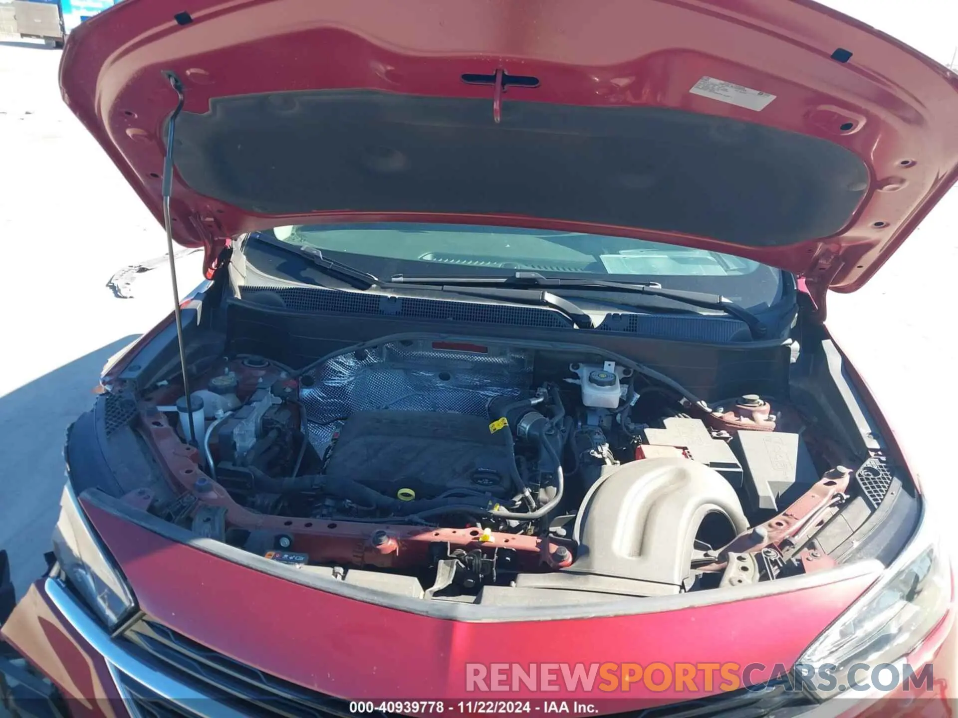 10 fotografías del automóvil dañado KL4MMDS23PB046863 BUICK ENCORE GX 2023