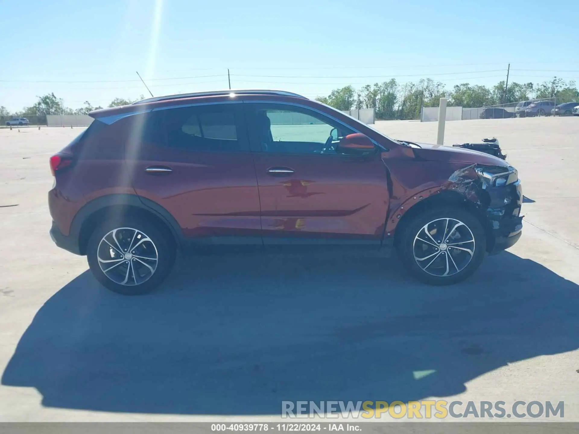13 fotografías del automóvil dañado KL4MMDS23PB046863 BUICK ENCORE GX 2023