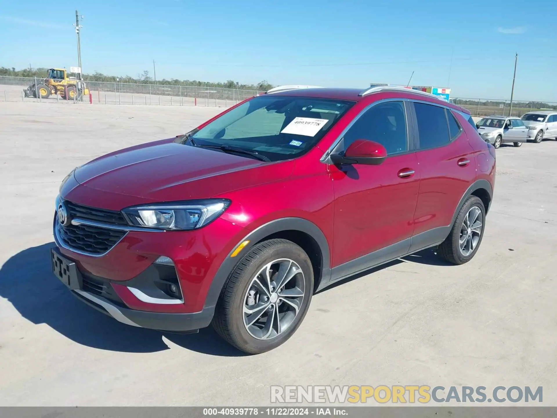 2 fotografías del automóvil dañado KL4MMDS23PB046863 BUICK ENCORE GX 2023
