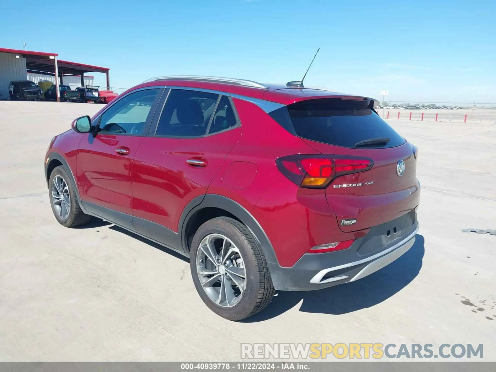 3 fotografías del automóvil dañado KL4MMDS23PB046863 BUICK ENCORE GX 2023