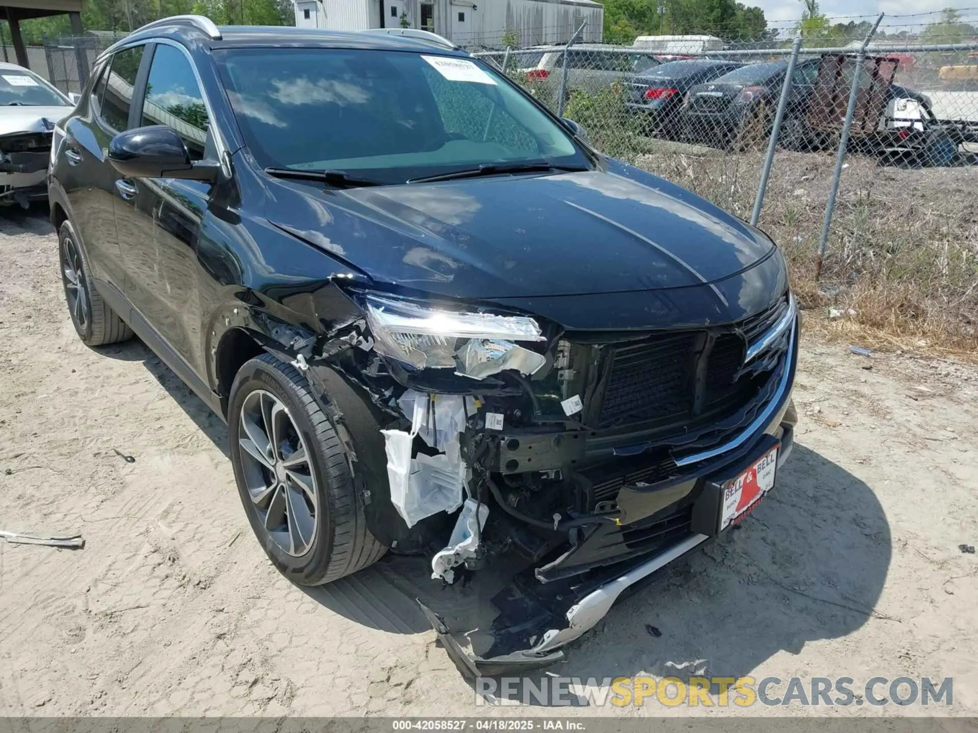 6 fotografías del automóvil dañado KL4MMDS25PB046461 BUICK ENCORE GX 2023
