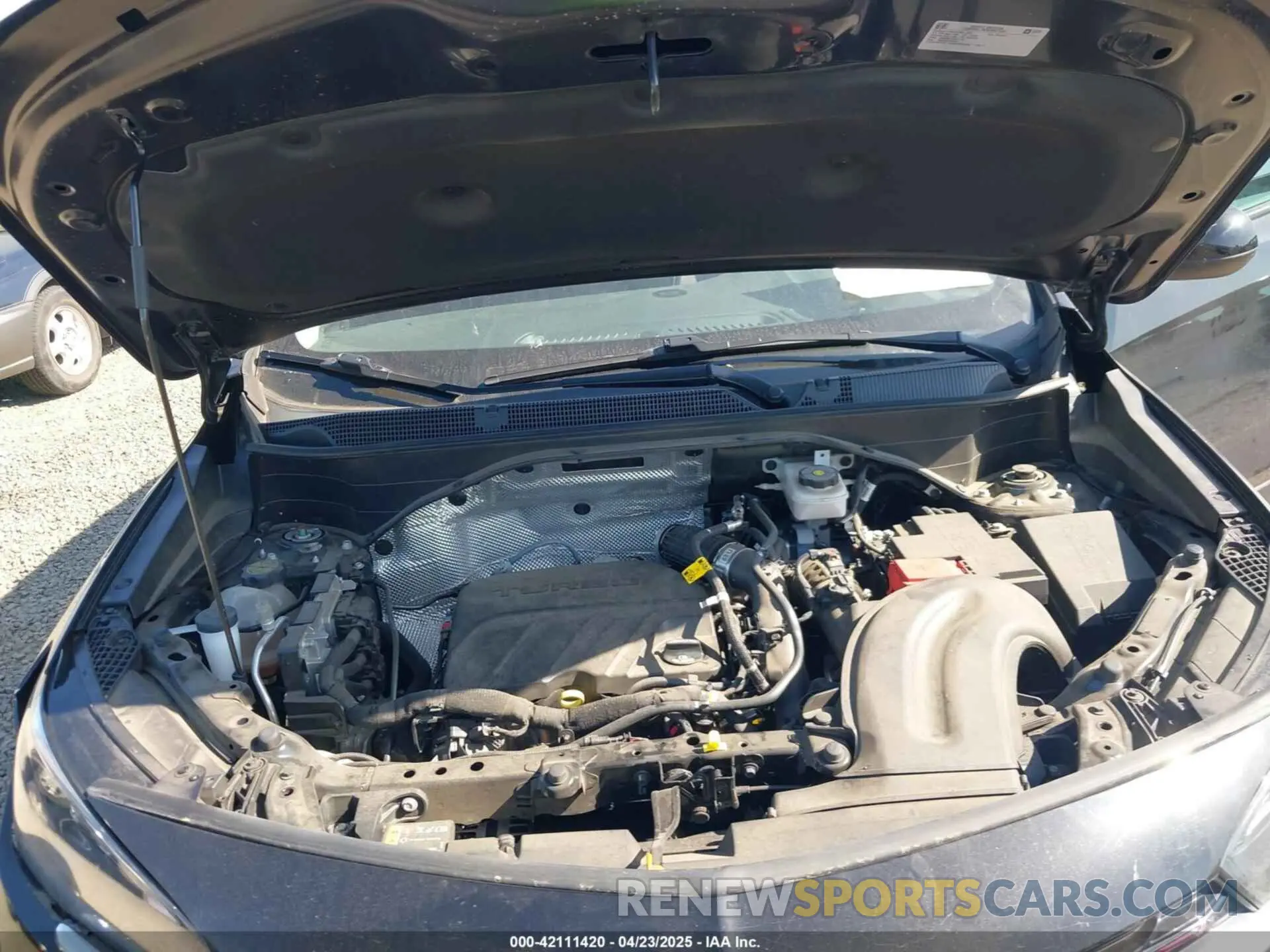 10 fotografías del automóvil dañado KL4MMDS25PB135740 BUICK ENCORE GX 2023