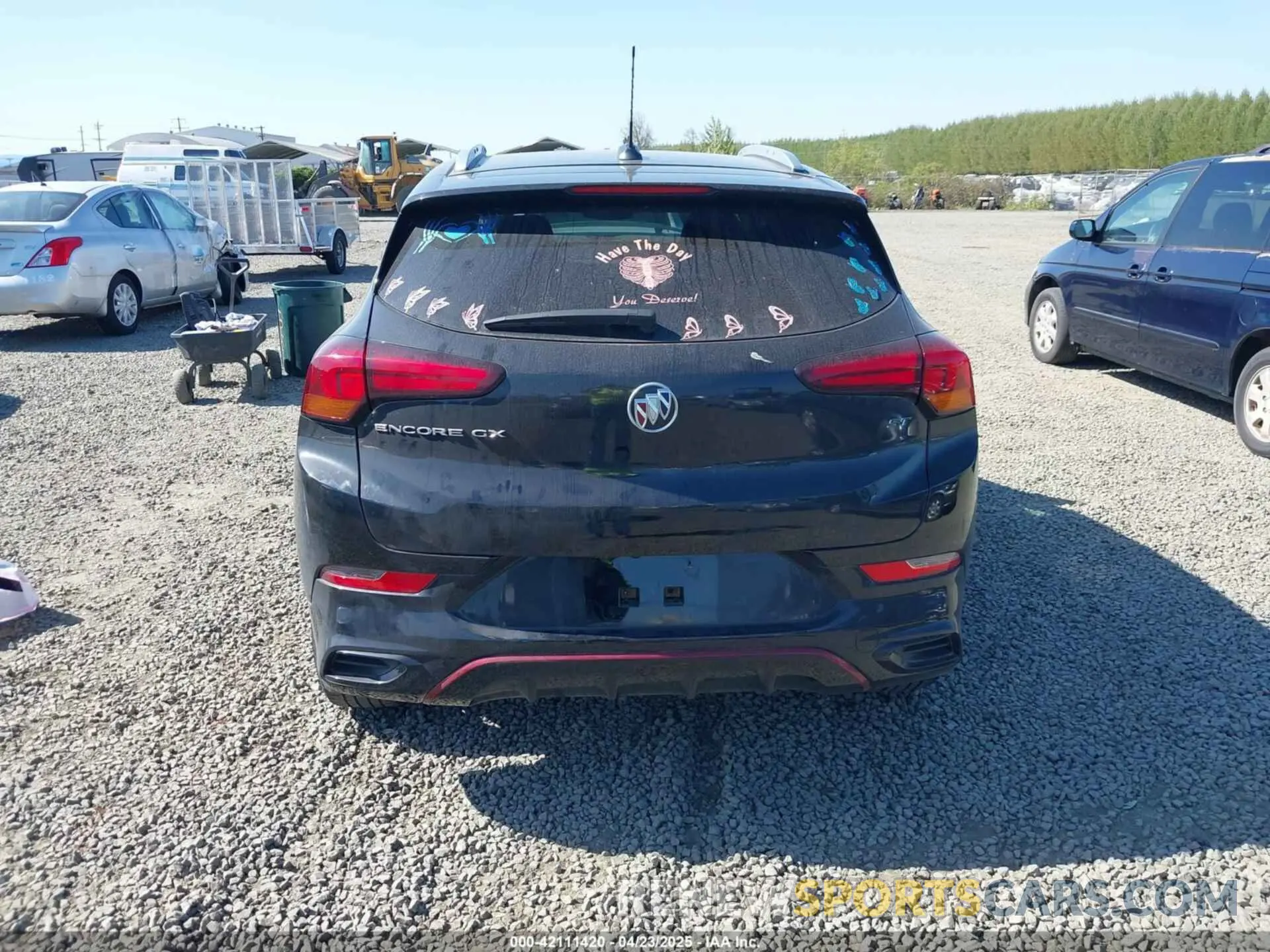 16 fotografías del automóvil dañado KL4MMDS25PB135740 BUICK ENCORE GX 2023