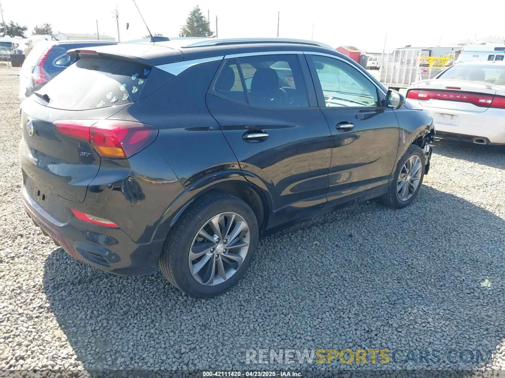 4 fotografías del automóvil dañado KL4MMDS25PB135740 BUICK ENCORE GX 2023