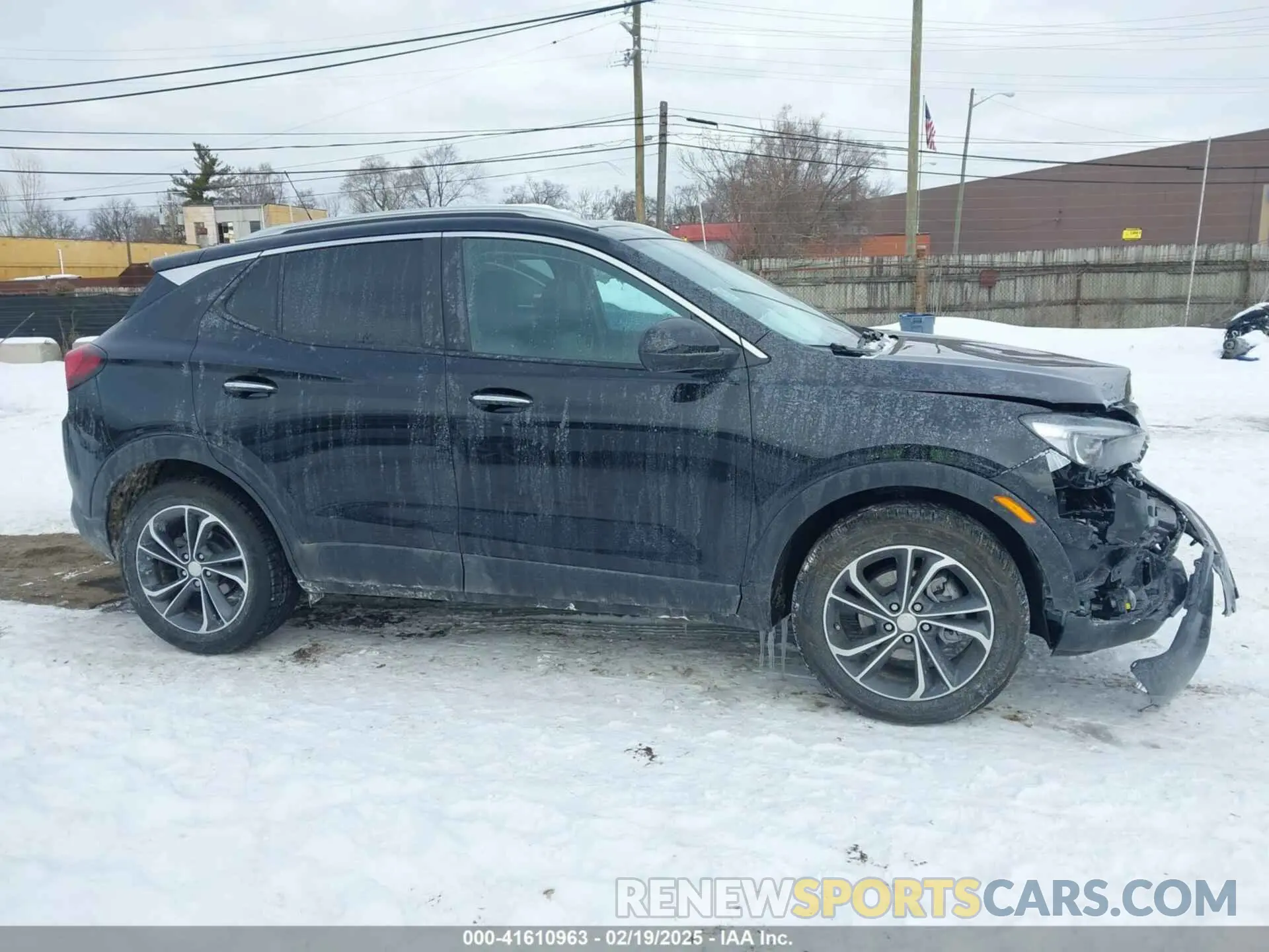 13 fotografías del automóvil dañado KL4MMDS26PB074771 BUICK ENCORE GX 2023