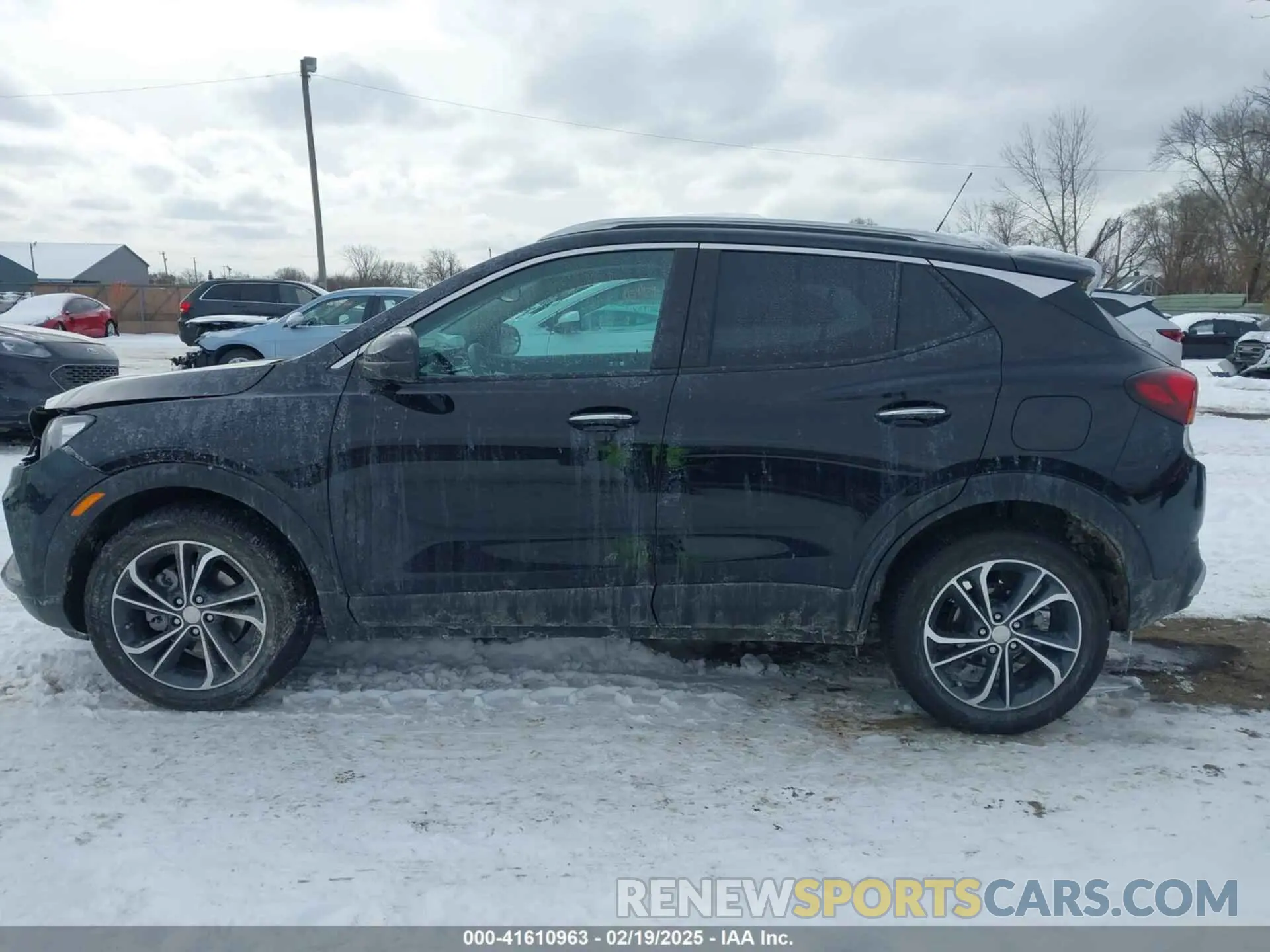 14 fotografías del automóvil dañado KL4MMDS26PB074771 BUICK ENCORE GX 2023