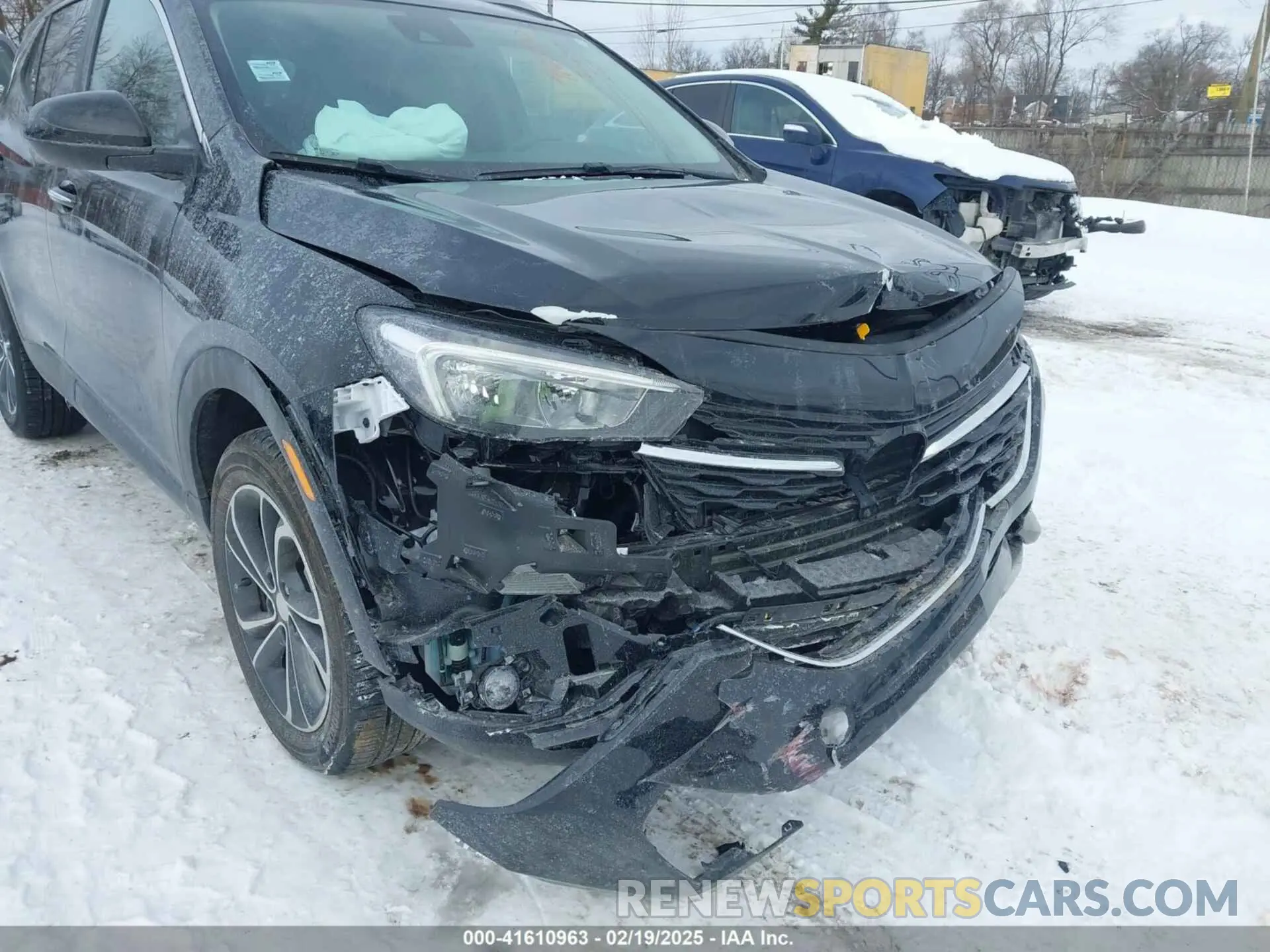 17 fotografías del automóvil dañado KL4MMDS26PB074771 BUICK ENCORE GX 2023