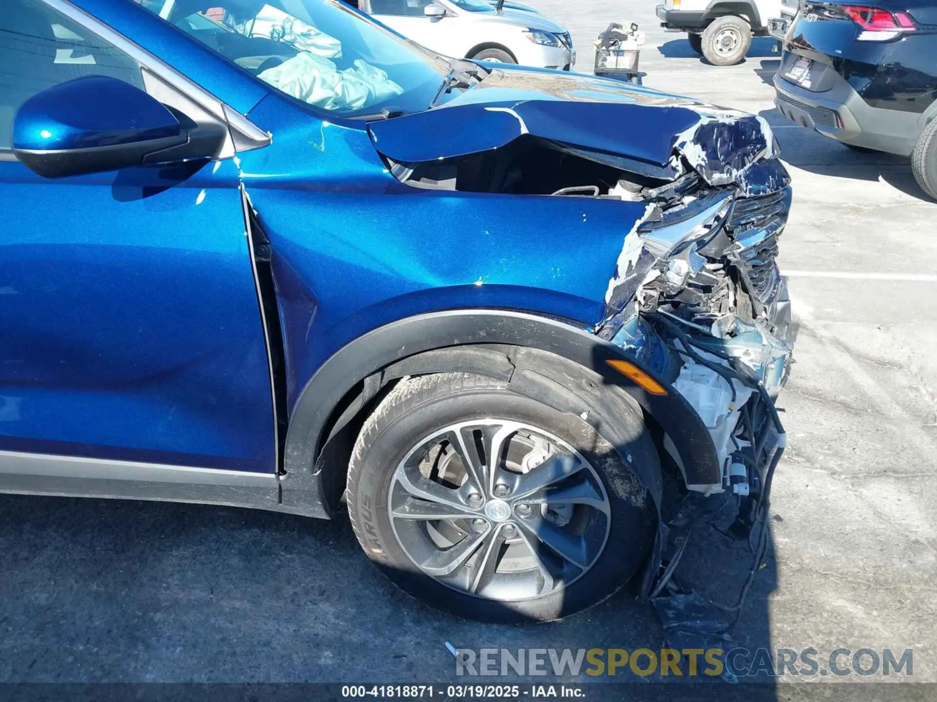 16 fotografías del automóvil dañado KL4MMDS26PB126674 BUICK ENCORE GX 2023