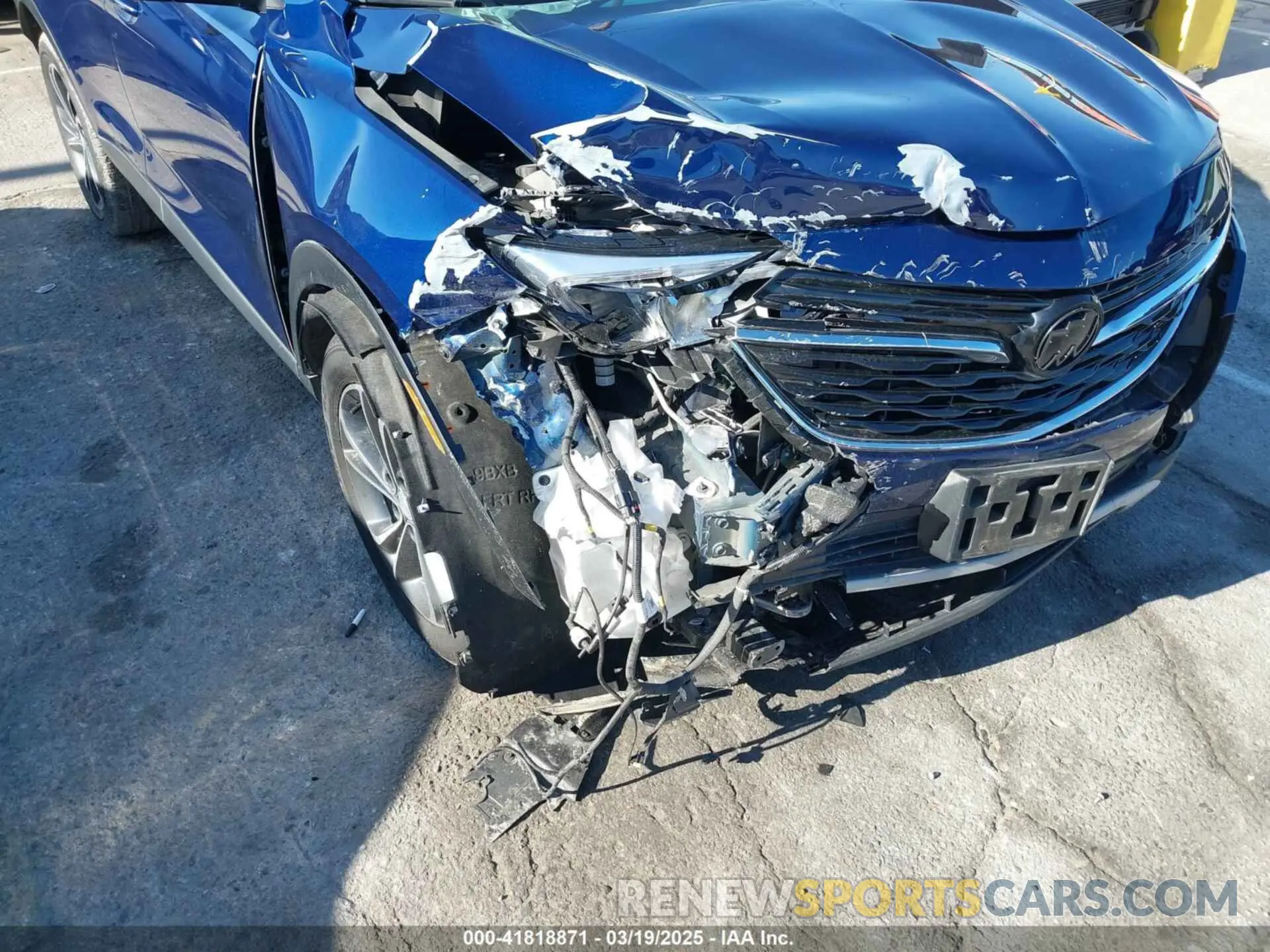 6 fotografías del automóvil dañado KL4MMDS26PB126674 BUICK ENCORE GX 2023