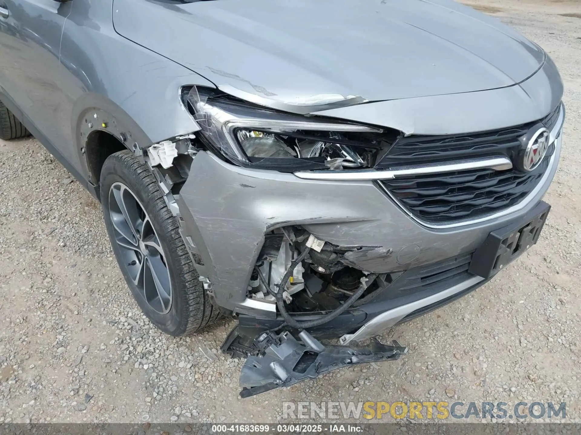 6 fotografías del automóvil dañado KL4MMDS27PB061088 BUICK ENCORE GX 2023