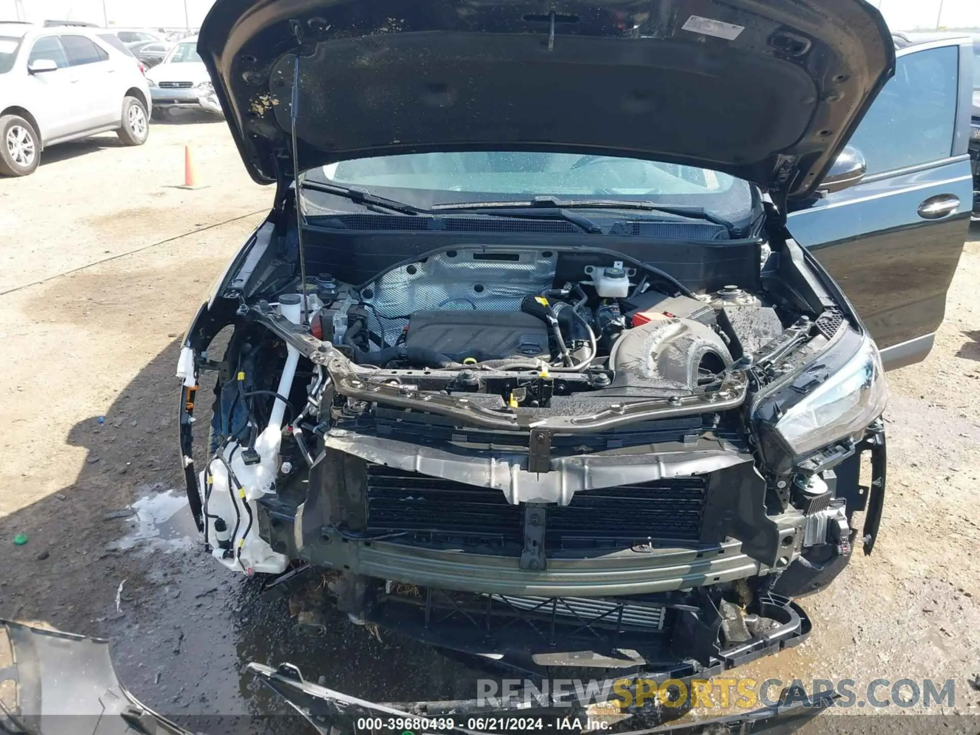 10 fotografías del automóvil dañado KL4MMDS28PB151947 BUICK ENCORE GX 2023