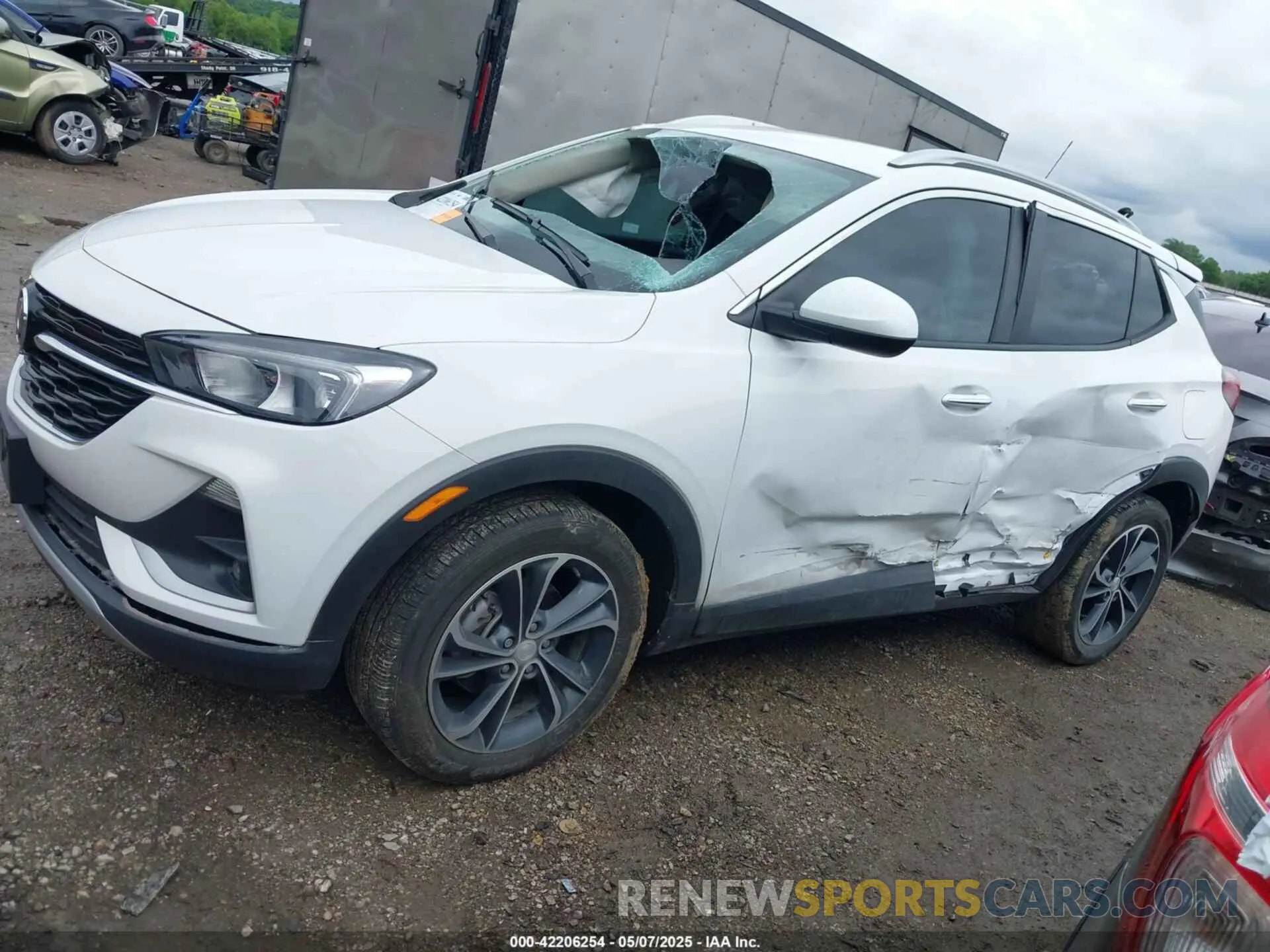 13 fotografías del automóvil dañado KL4MMDS28PB154198 BUICK ENCORE GX 2023