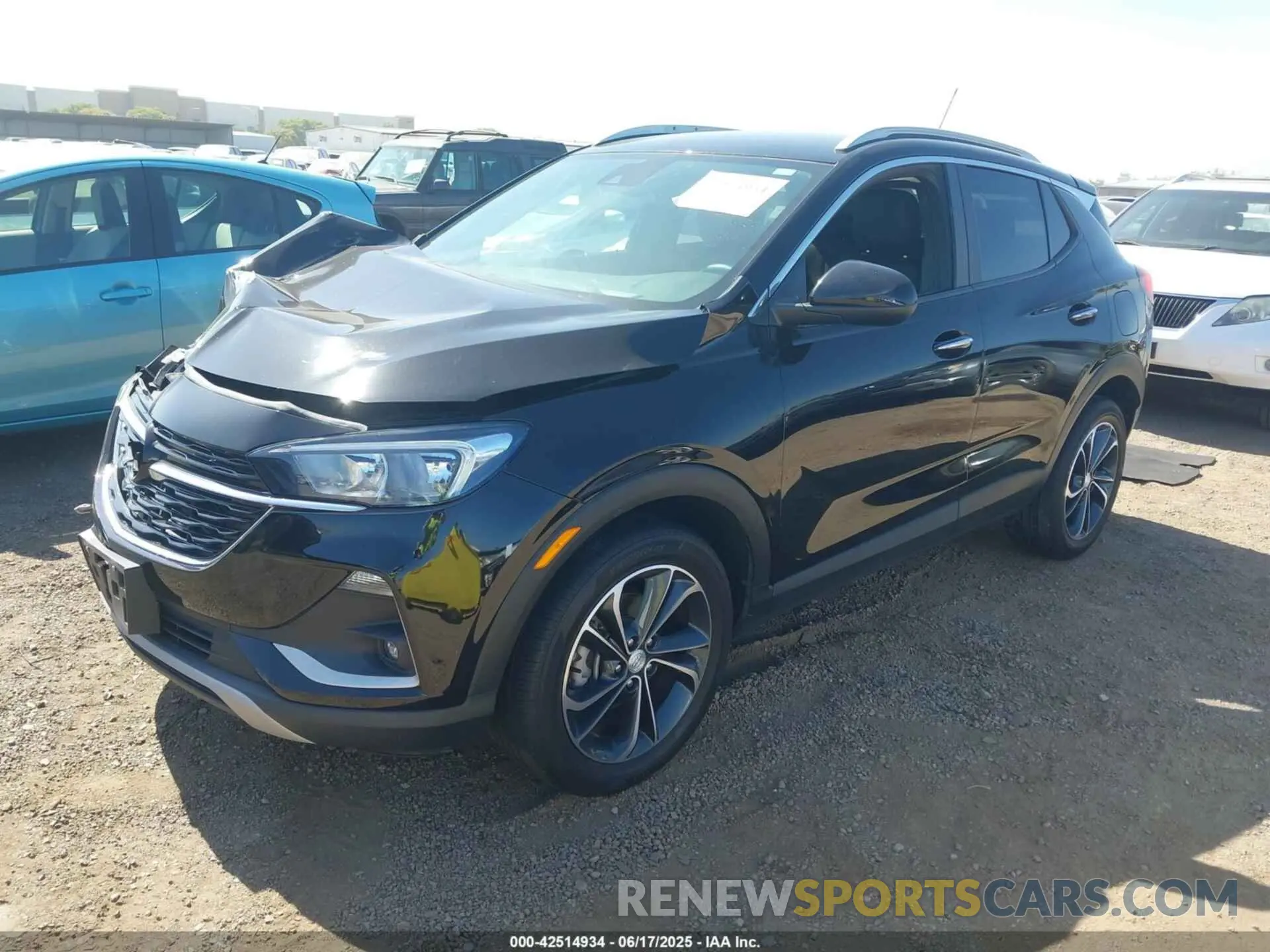 2 fotografías del automóvil dañado KL4MMDS2XPB012337 BUICK ENCORE GX 2023