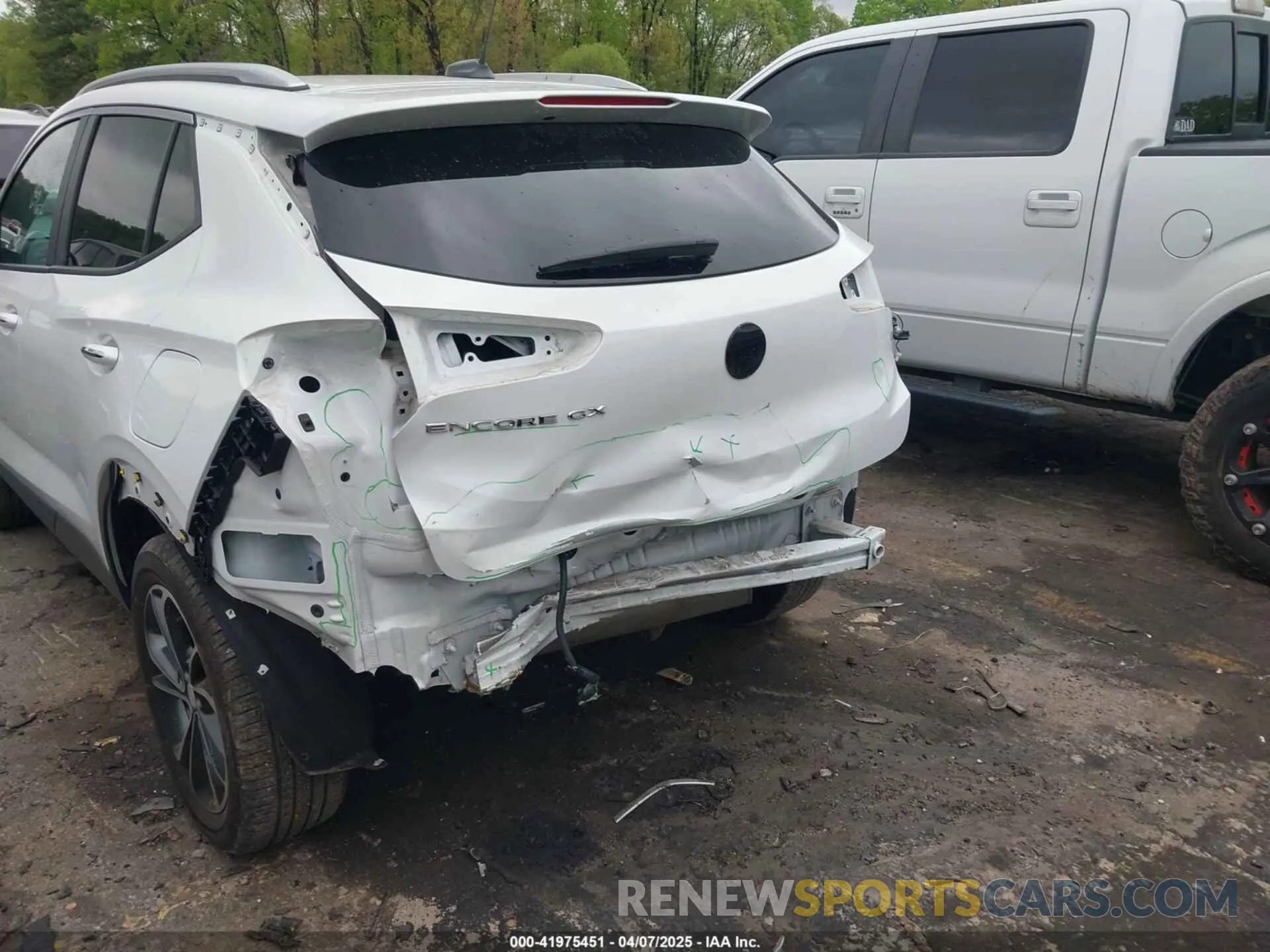 6 fotografías del automóvil dañado KL4MMDSL4PB071652 BUICK ENCORE GX 2023