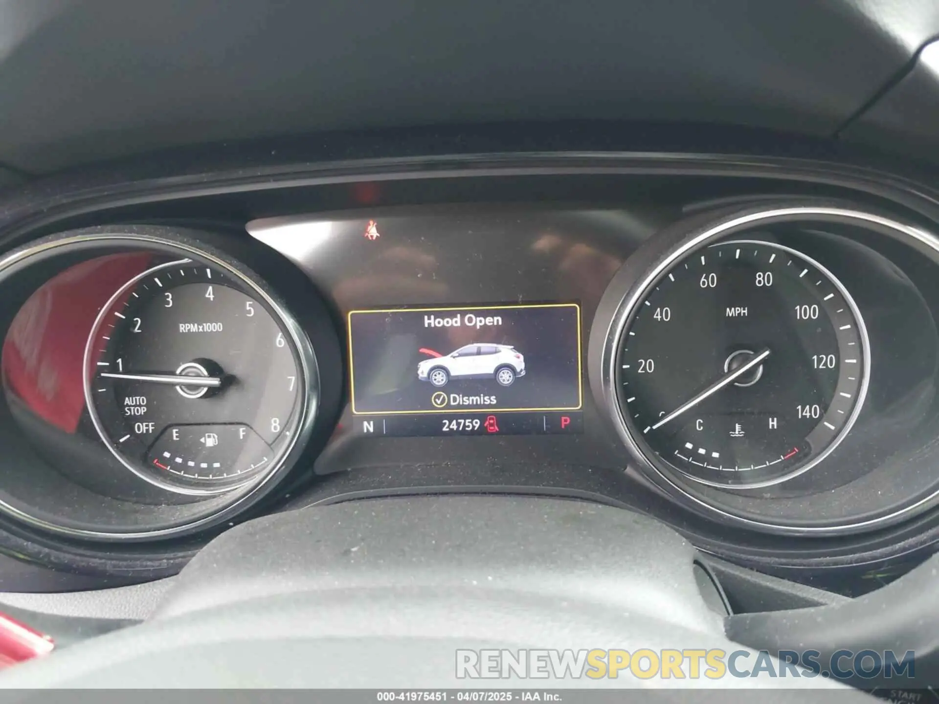 7 fotografías del automóvil dañado KL4MMDSL4PB071652 BUICK ENCORE GX 2023