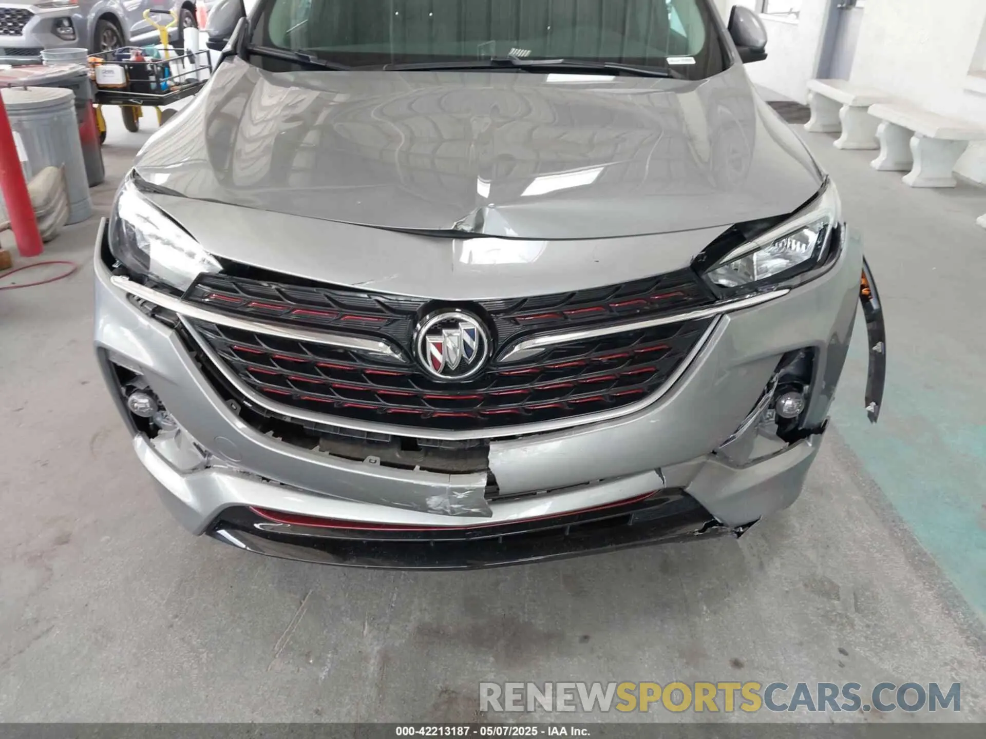 6 fotografías del automóvil dañado KL4MMDSL4PB123491 BUICK ENCORE GX 2023