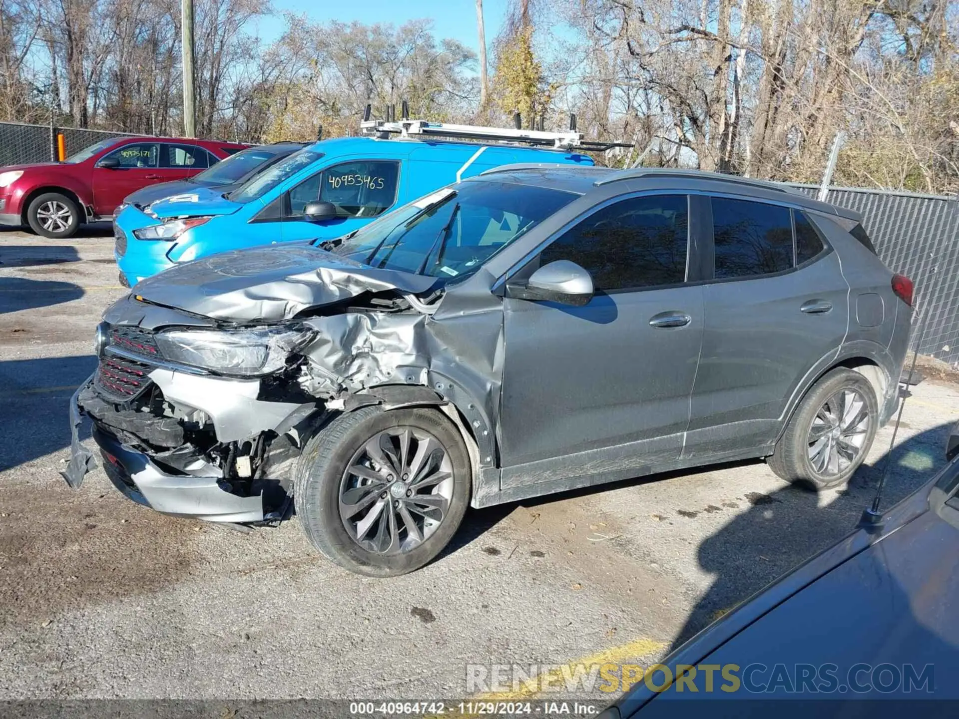 14 fotografías del automóvil dañado KL4MMDSLXPB020964 BUICK ENCORE GX 2023