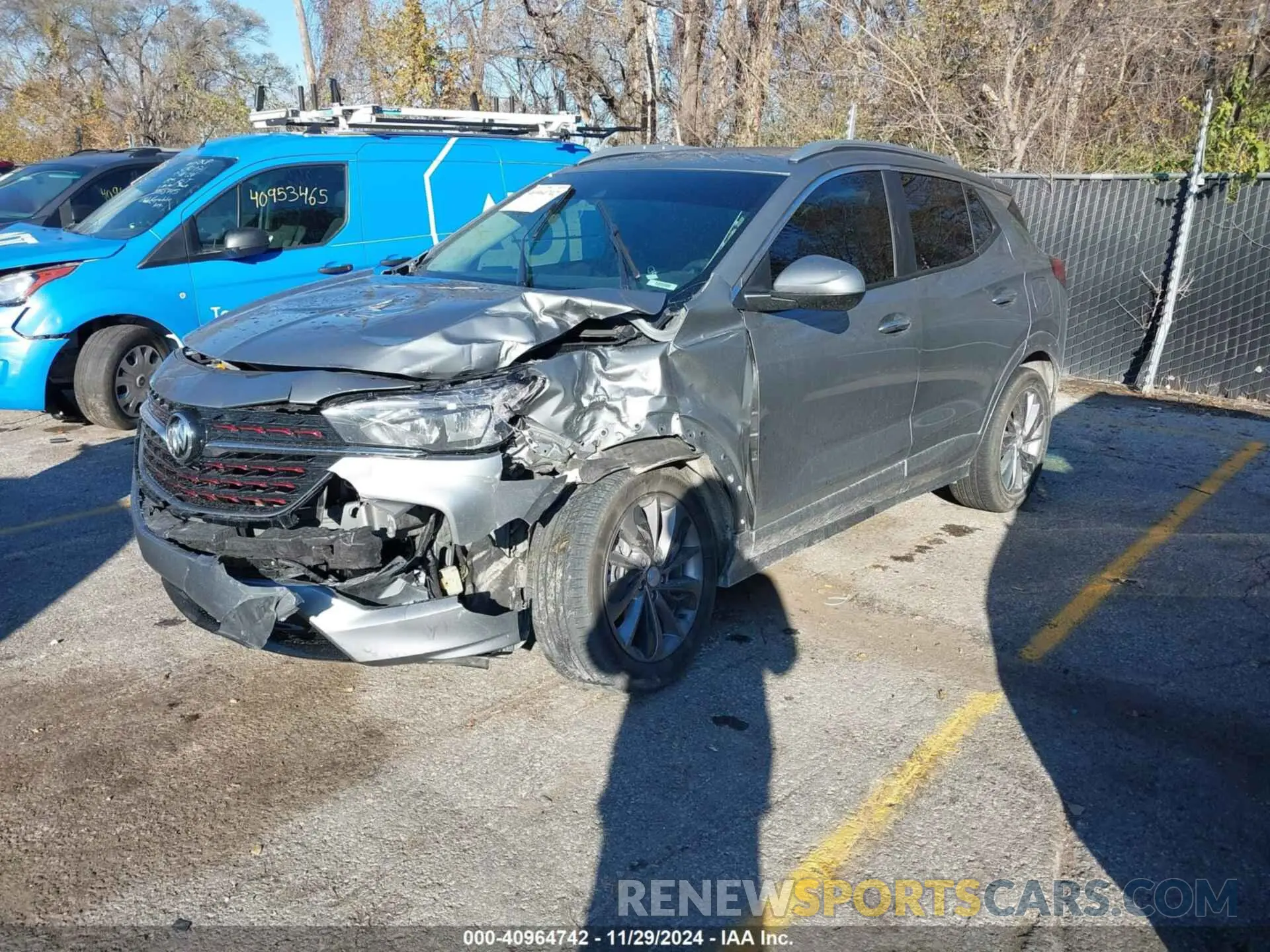 2 fotografías del automóvil dañado KL4MMDSLXPB020964 BUICK ENCORE GX 2023