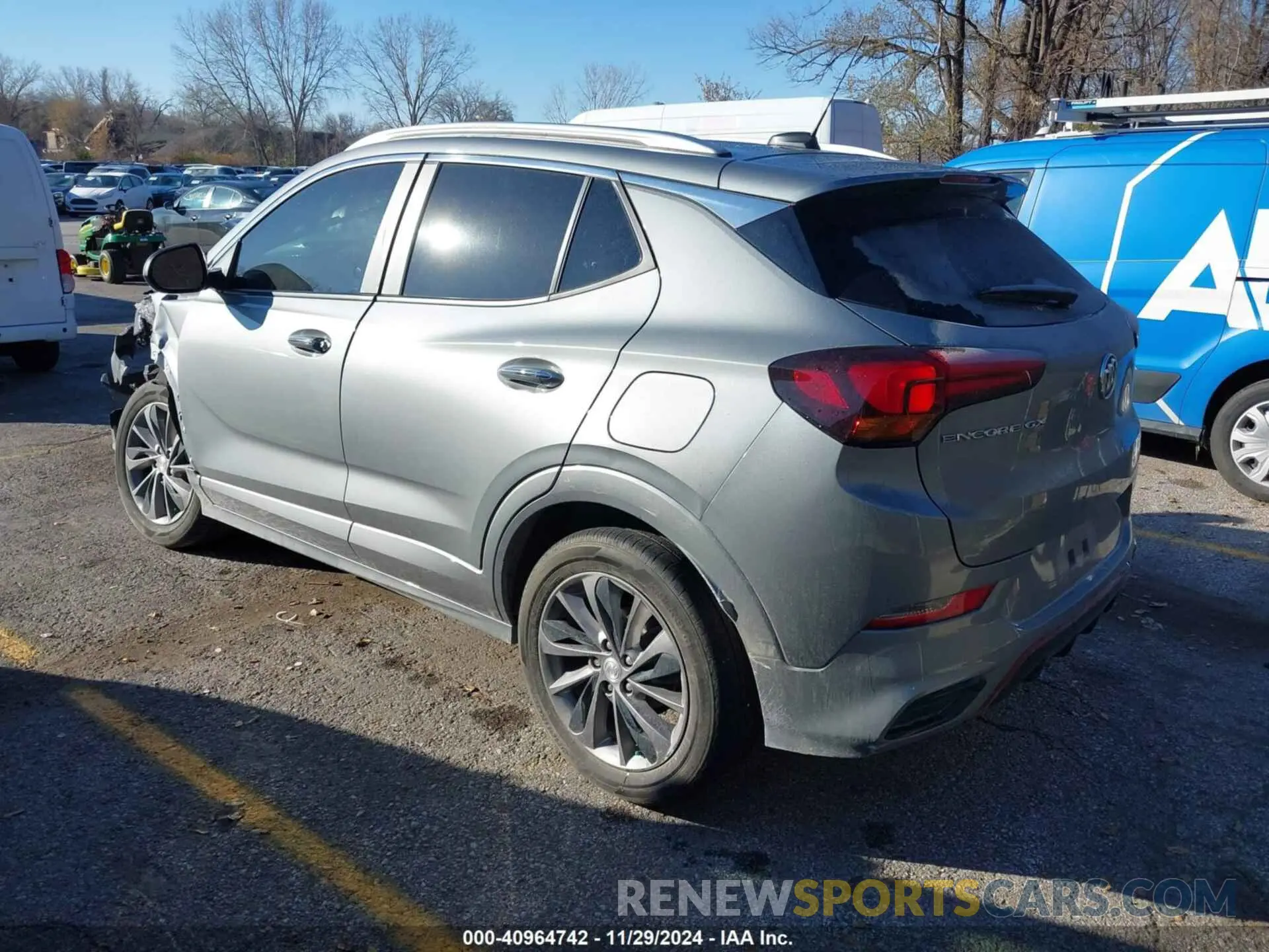 3 fotografías del automóvil dañado KL4MMDSLXPB020964 BUICK ENCORE GX 2023