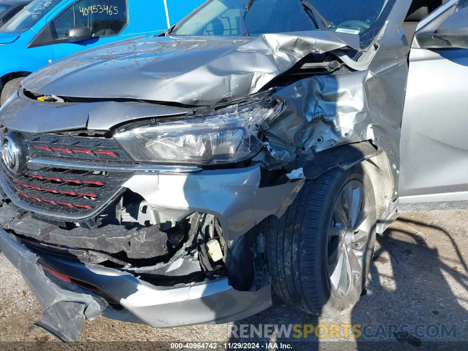 6 fotografías del automóvil dañado KL4MMDSLXPB020964 BUICK ENCORE GX 2023