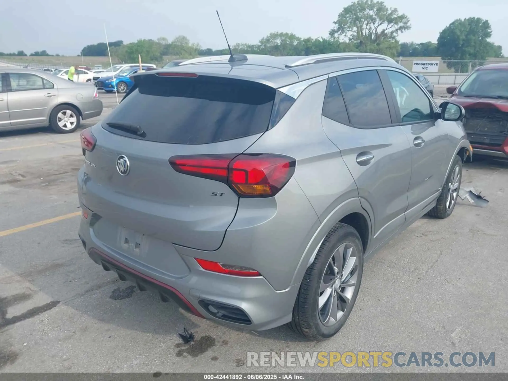4 fotografías del automóvil dañado KL4MMESL2PB128761 BUICK ENCORE GX 2023
