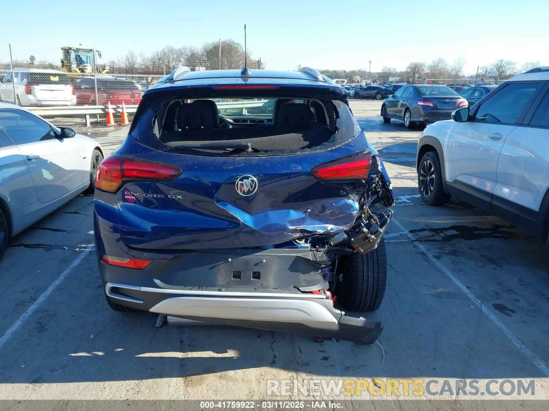 16 fotografías del automóvil dañado KL4MMESL3PB071051 BUICK ENCORE GX 2023