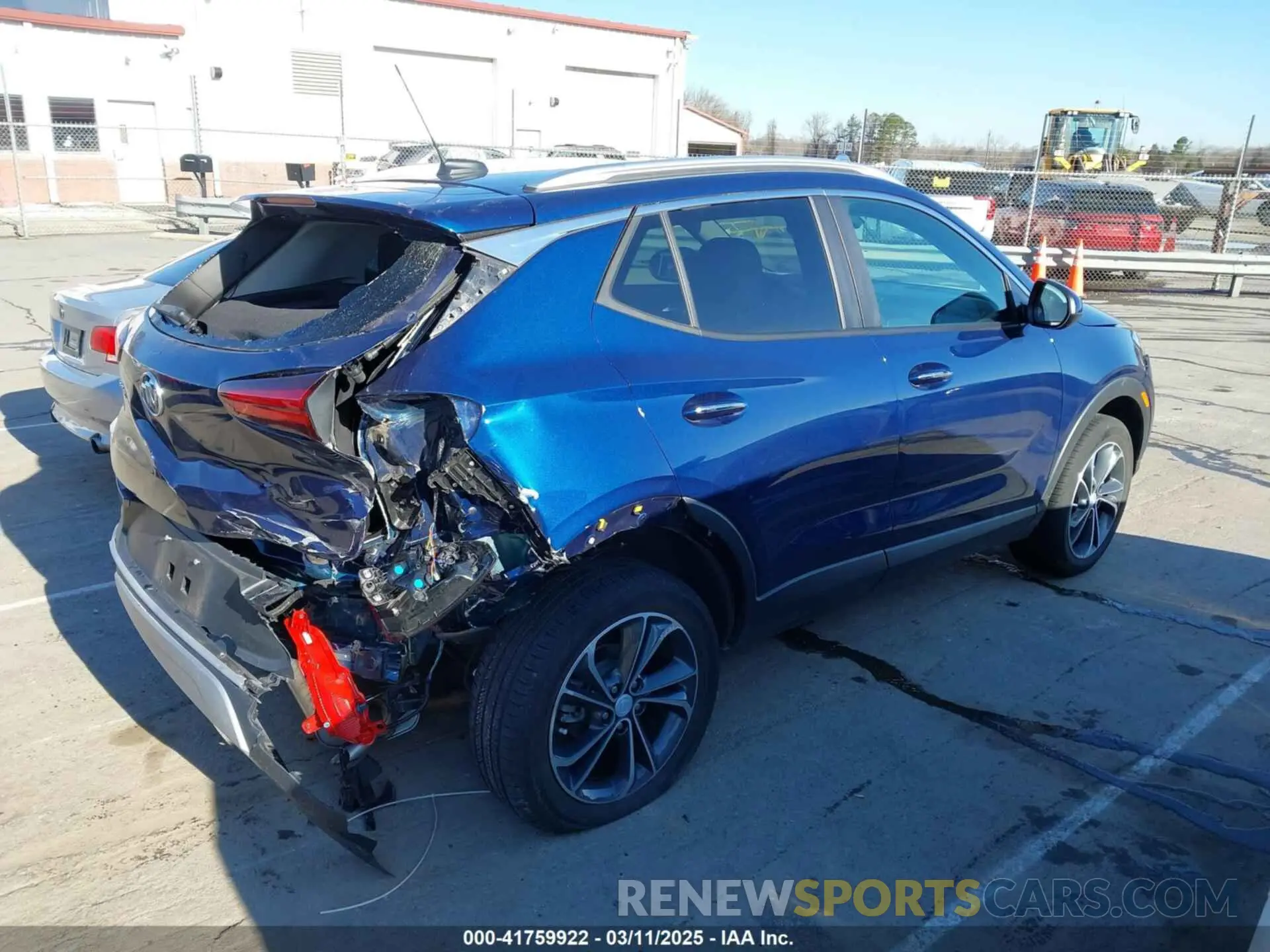 4 fotografías del automóvil dañado KL4MMESL3PB071051 BUICK ENCORE GX 2023