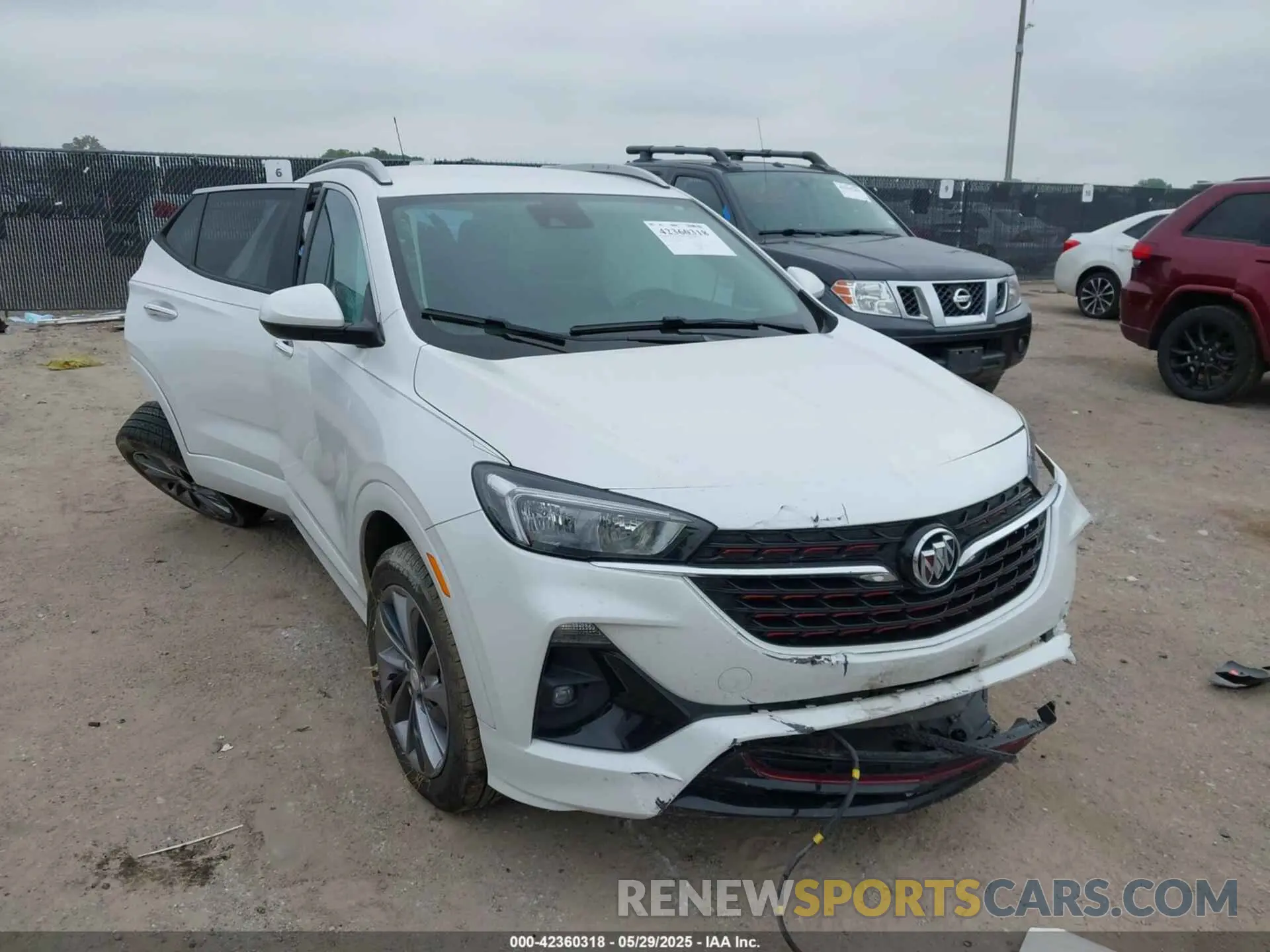 1 fotografías del automóvil dañado KL4MMESL4PB019394 BUICK ENCORE GX 2023