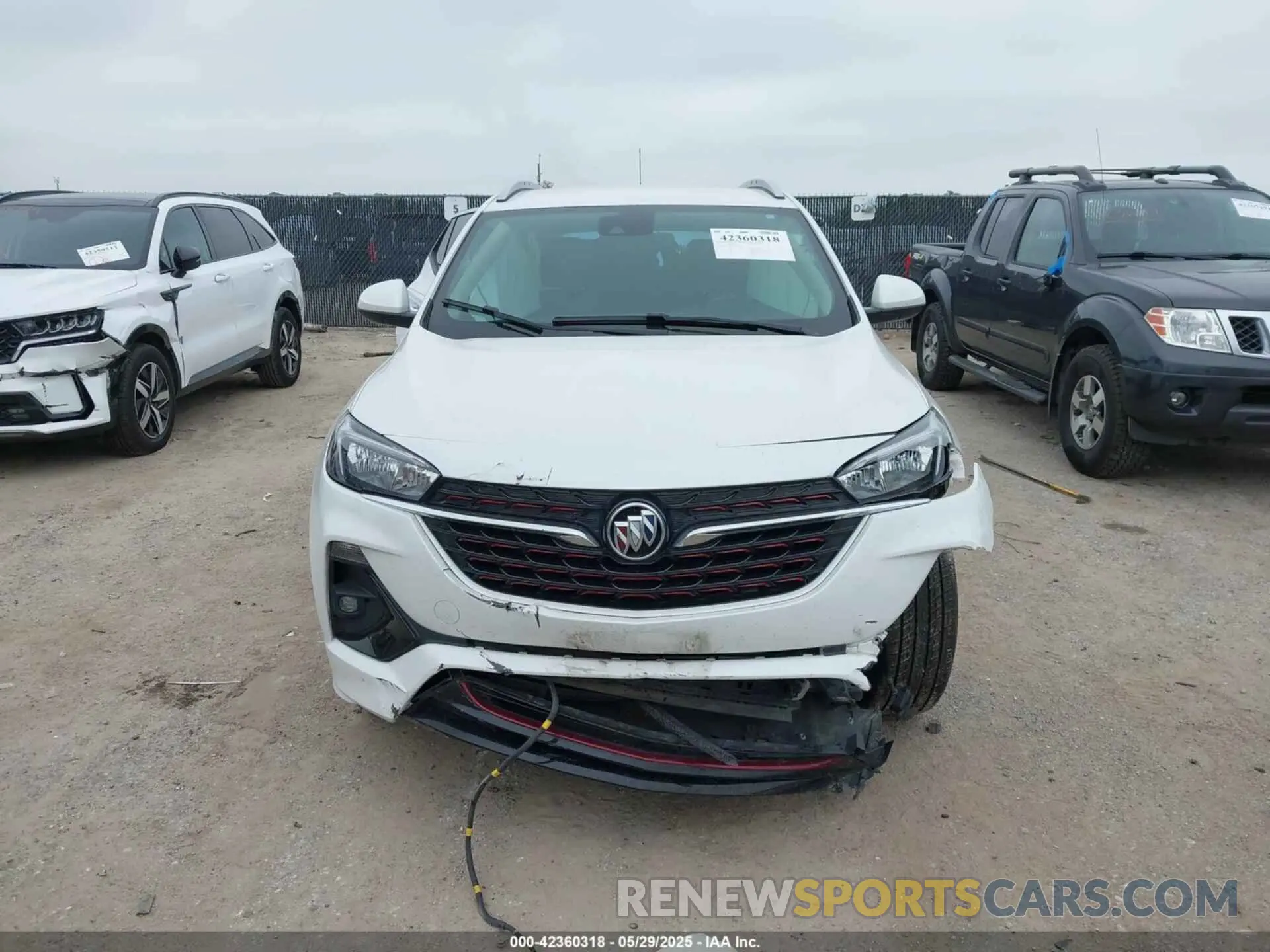 11 fotografías del automóvil dañado KL4MMESL4PB019394 BUICK ENCORE GX 2023