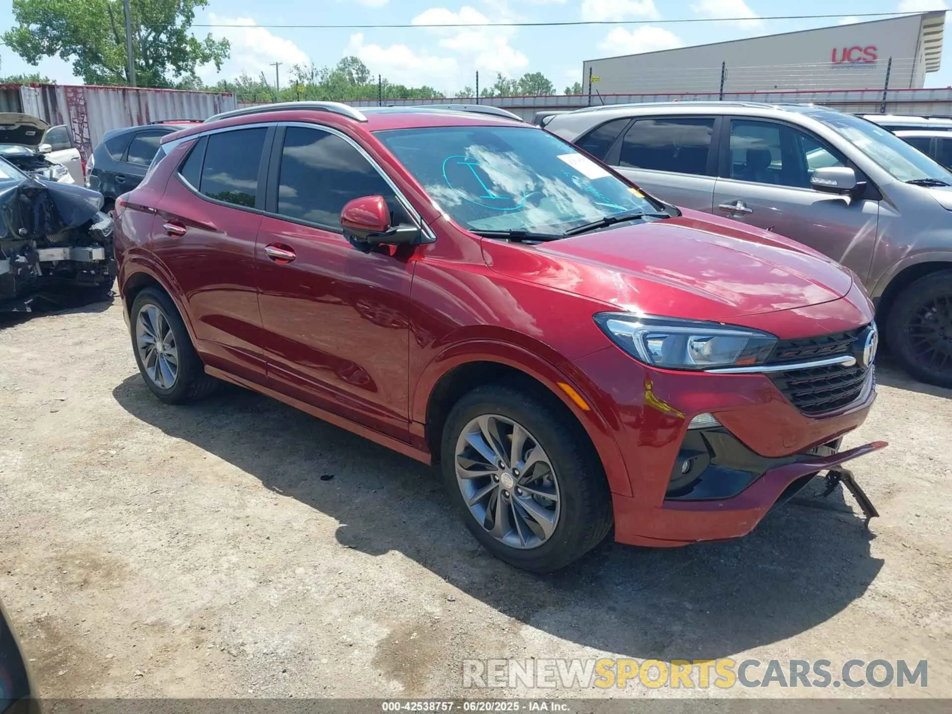 1 fotografías del automóvil dañado KL4MMESL4PB086061 BUICK ENCORE GX 2023