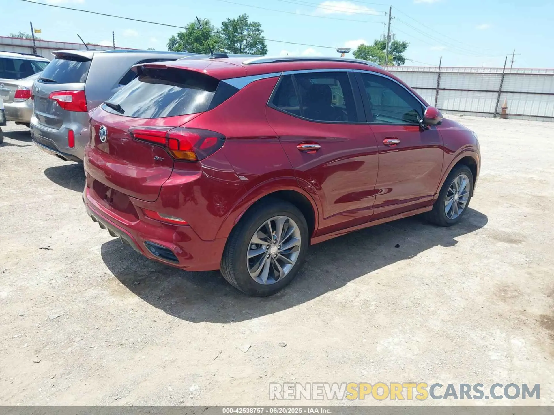 4 fotografías del automóvil dañado KL4MMESL4PB086061 BUICK ENCORE GX 2023