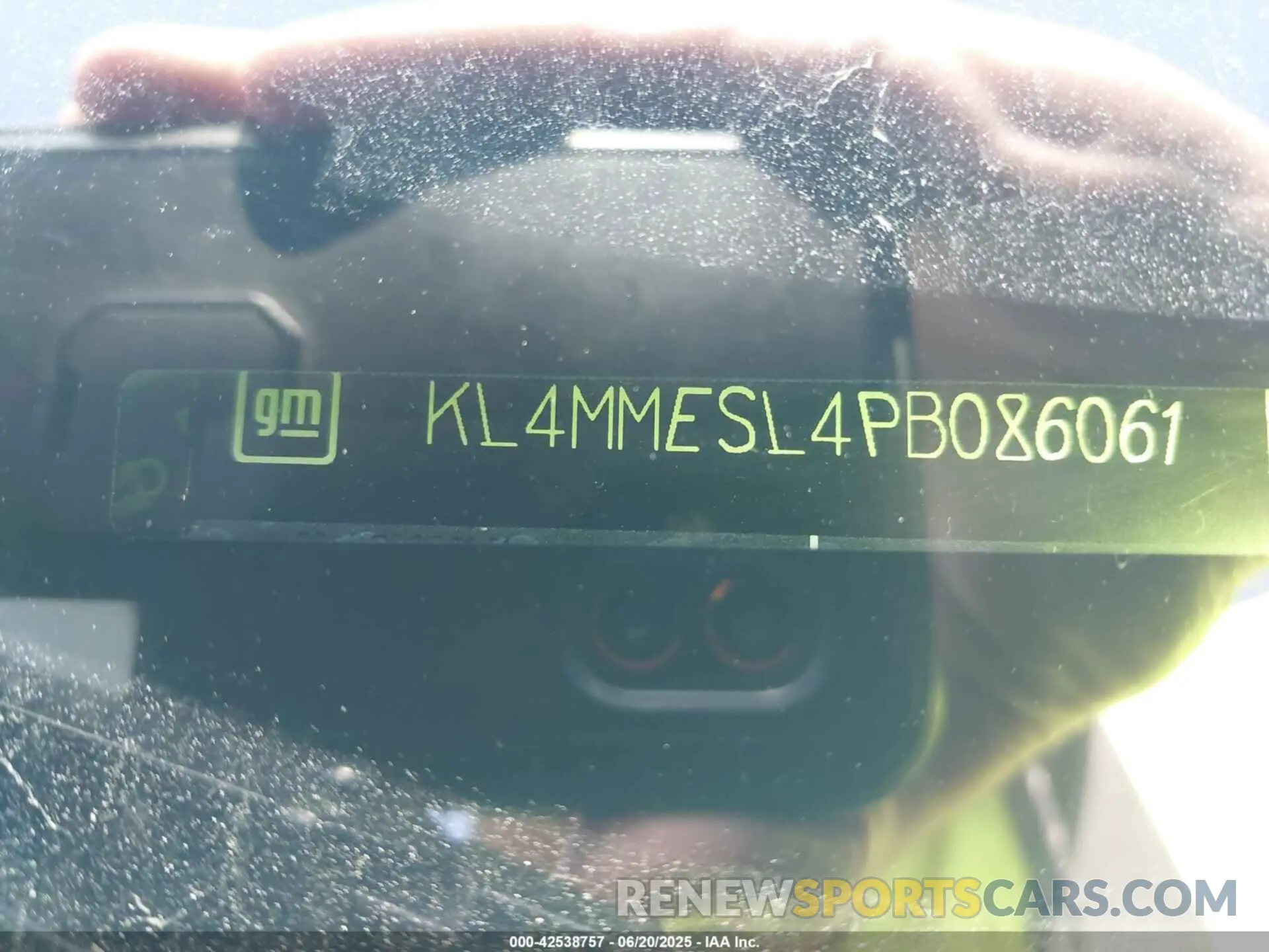 9 fotografías del automóvil dañado KL4MMESL4PB086061 BUICK ENCORE GX 2023