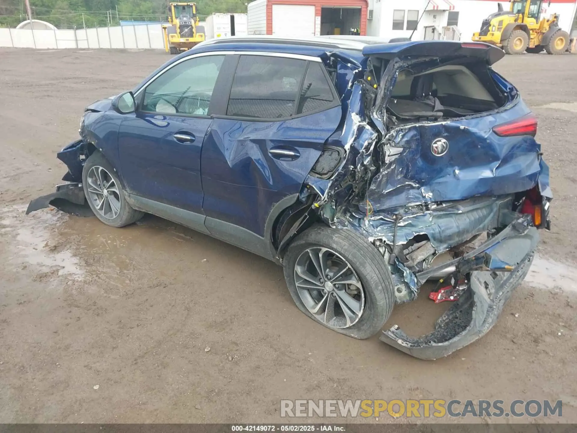 3 fotografías del automóvil dañado KL4MMESL4PB115946 BUICK ENCORE GX 2023