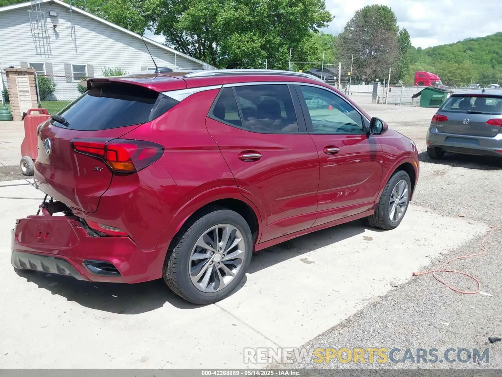 4 fotografías del automóvil dañado KL4MMESL7PB127282 BUICK ENCORE GX 2023