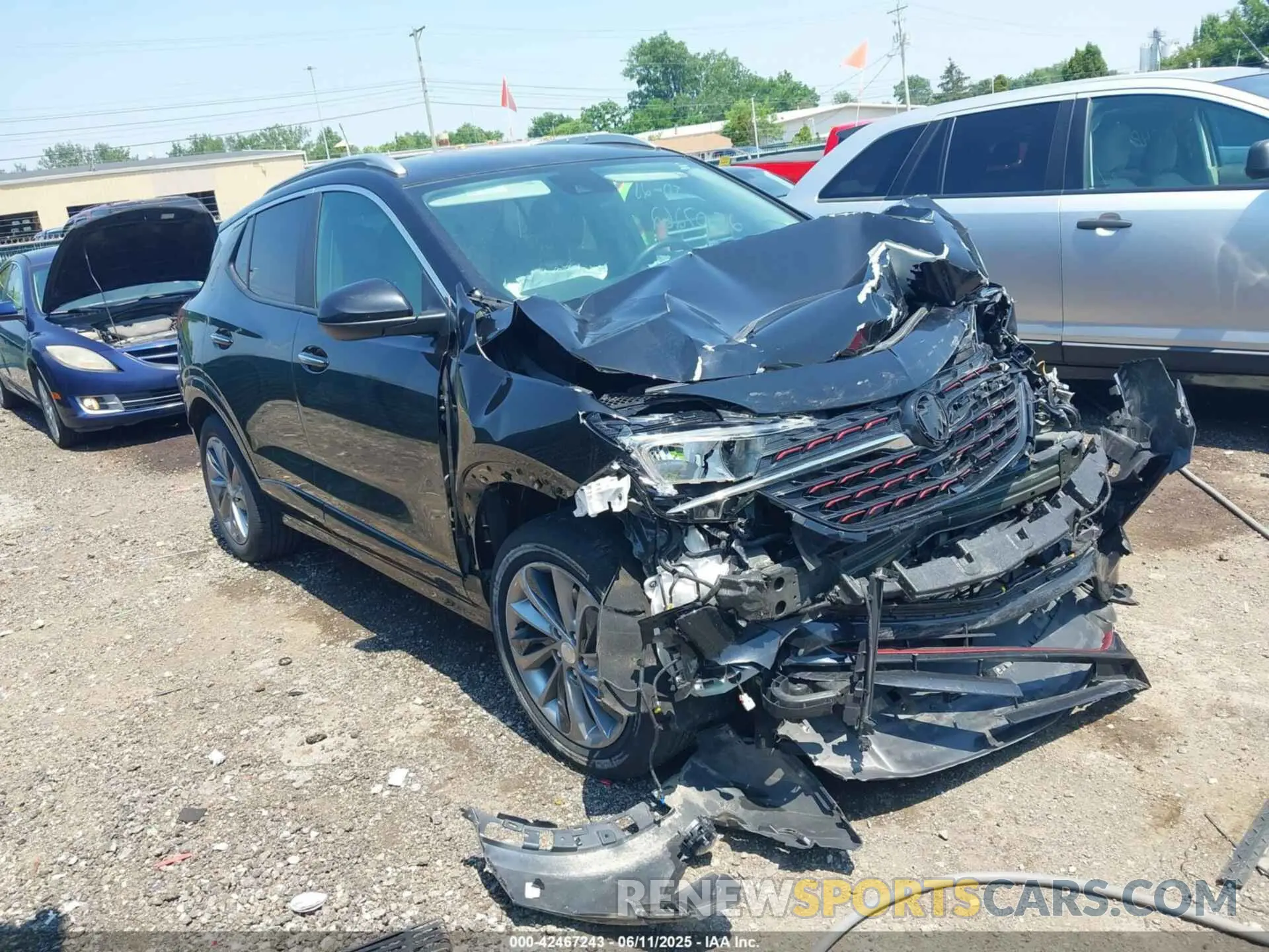 1 fotografías del automóvil dañado KL4MMESL7PB151159 BUICK ENCORE GX 2023