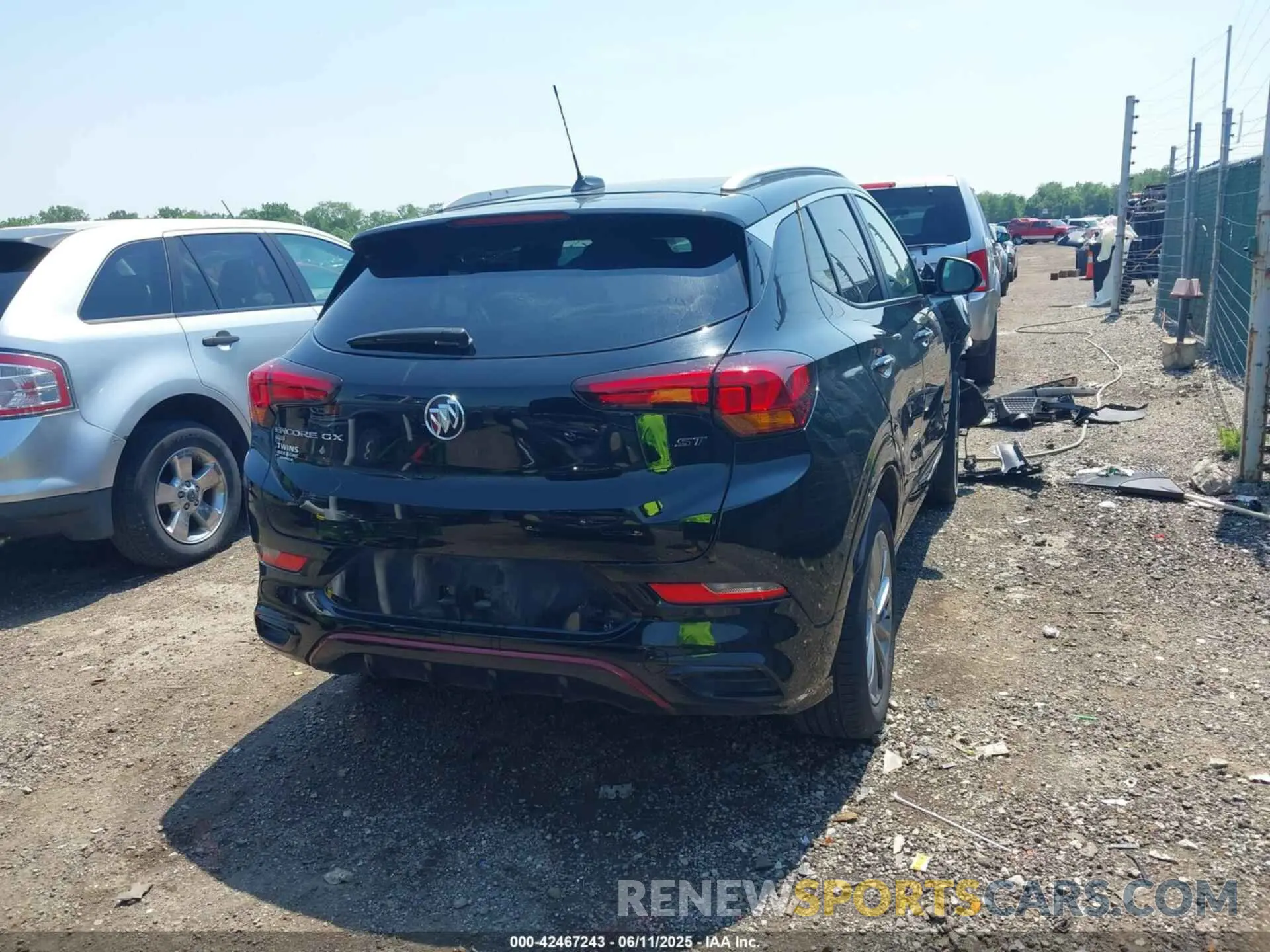 16 fotografías del automóvil dañado KL4MMESL7PB151159 BUICK ENCORE GX 2023
