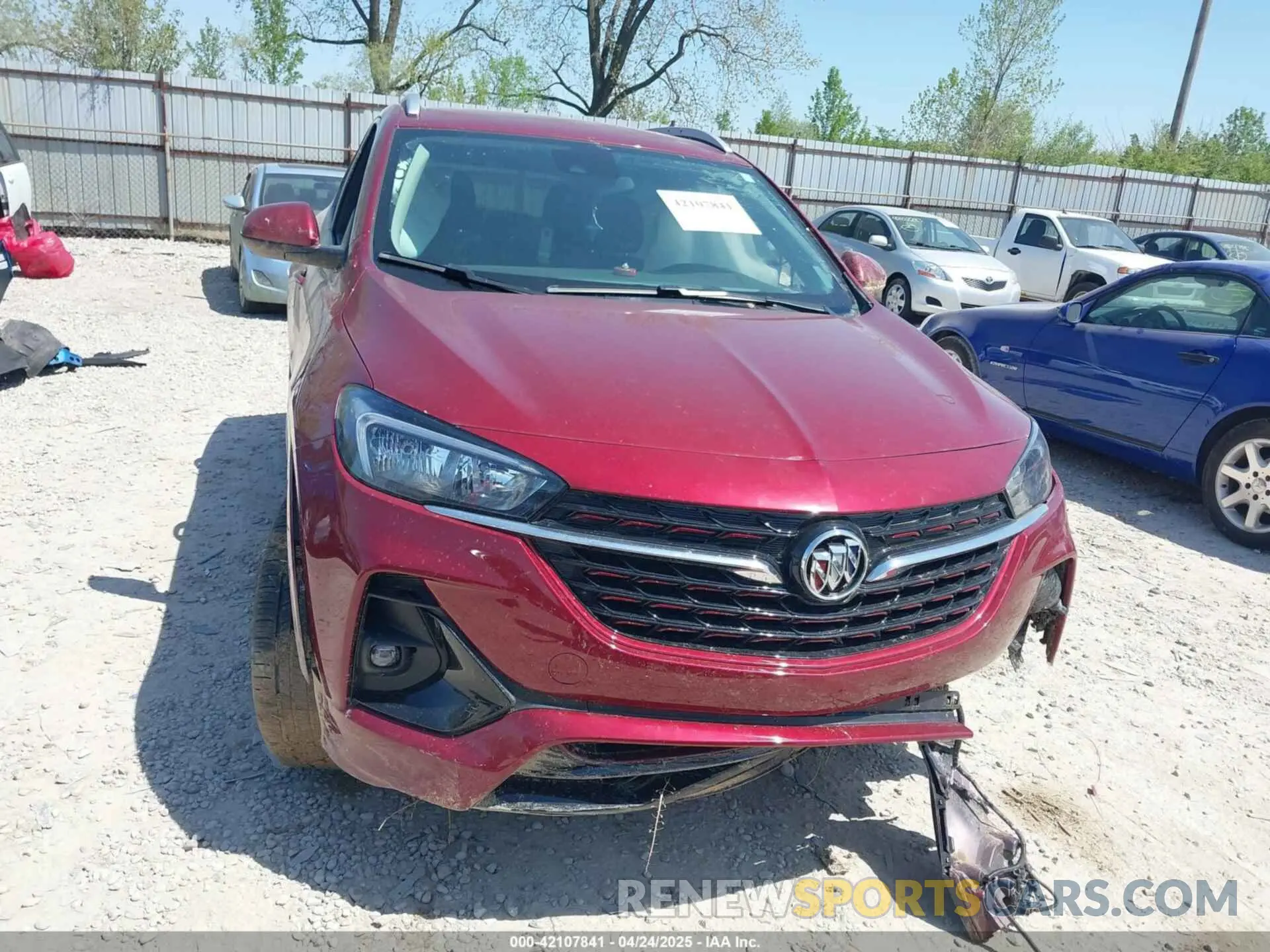 12 fotografías del automóvil dañado KL4MMESL9PB094544 BUICK ENCORE GX 2023