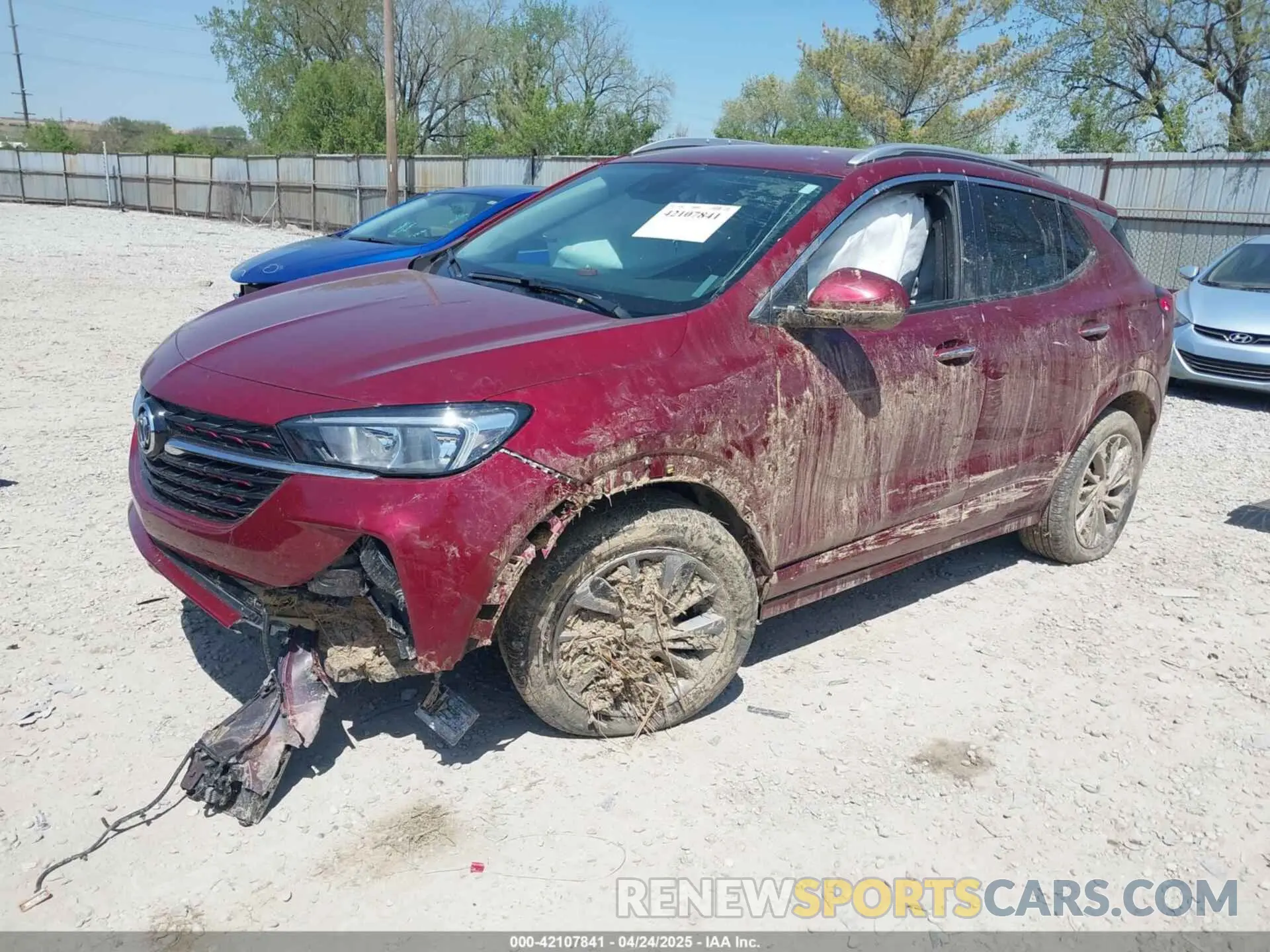 2 fotografías del automóvil dañado KL4MMESL9PB094544 BUICK ENCORE GX 2023