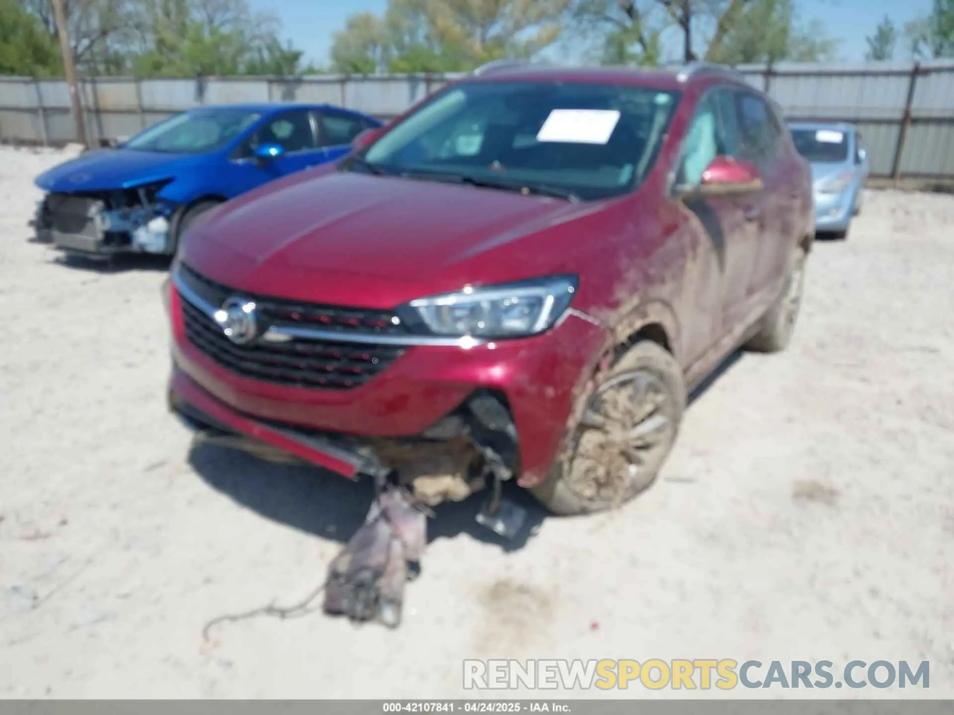 6 fotografías del automóvil dañado KL4MMESL9PB094544 BUICK ENCORE GX 2023
