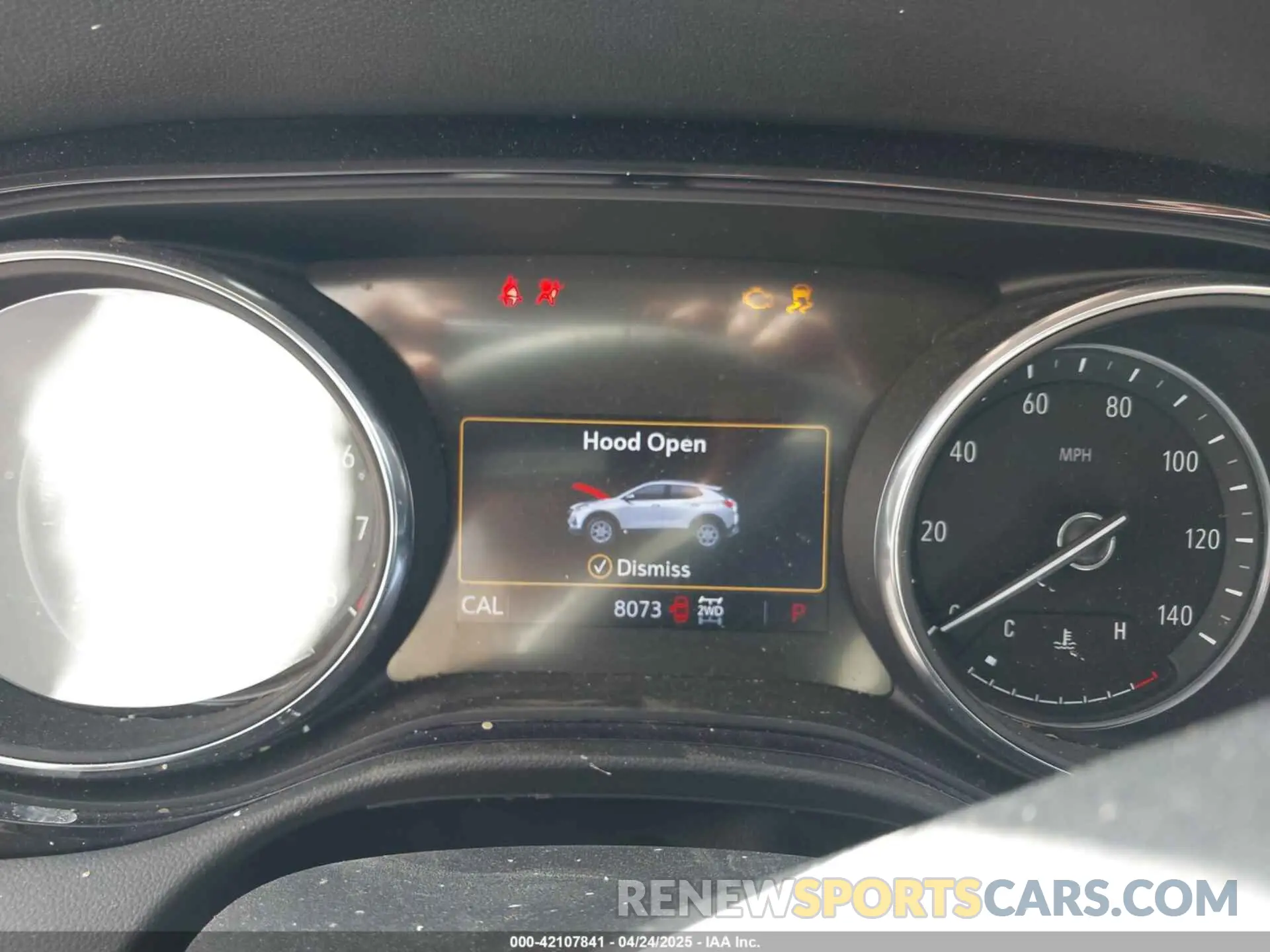 7 fotografías del automóvil dañado KL4MMESL9PB094544 BUICK ENCORE GX 2023