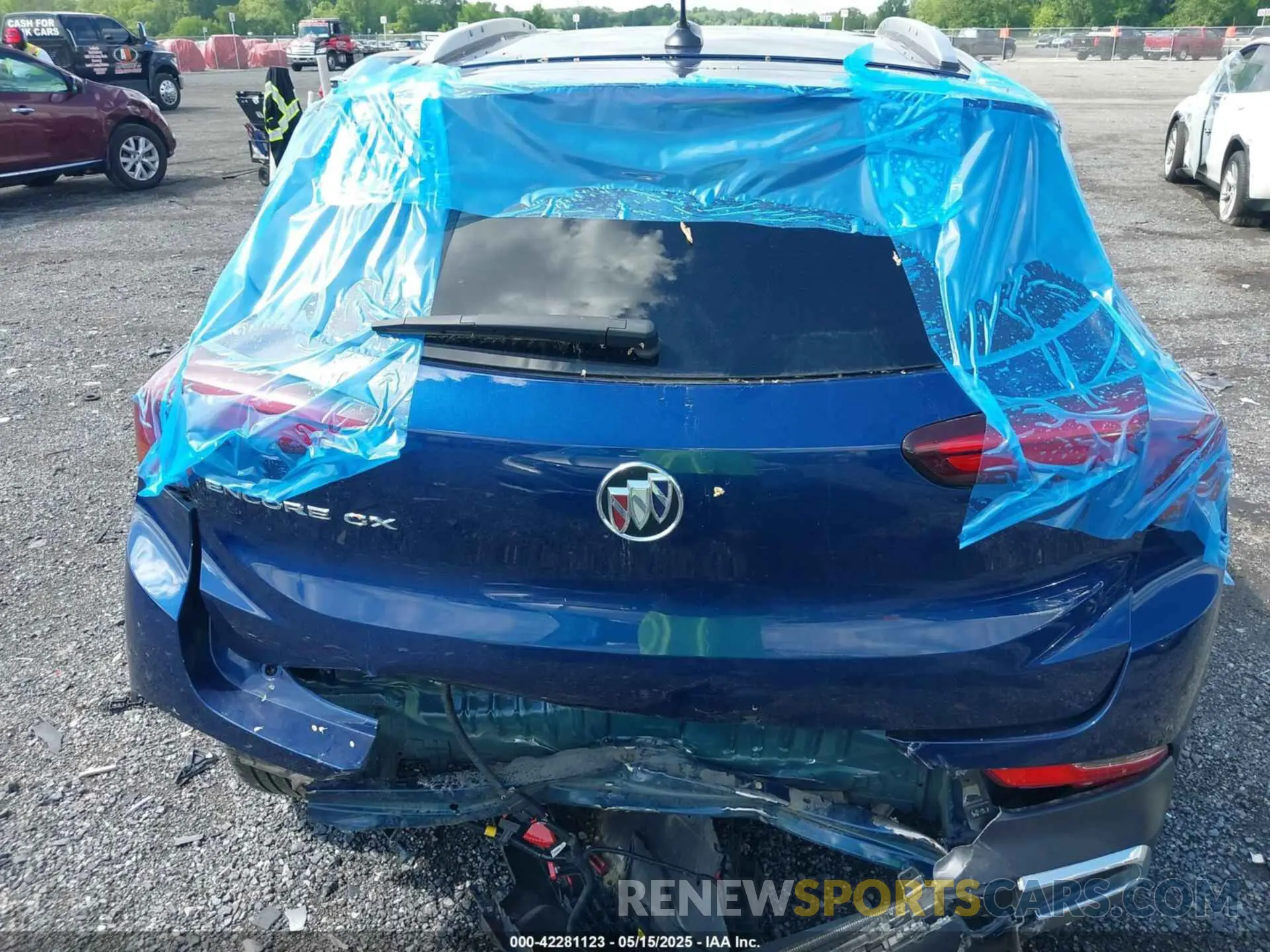 16 fotografías del automóvil dañado KL4MMFSL3PB069547 BUICK ENCORE GX 2023