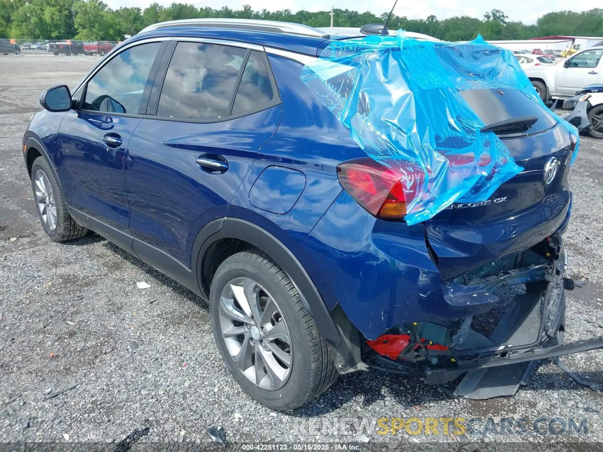 3 fotografías del automóvil dañado KL4MMFSL3PB069547 BUICK ENCORE GX 2023