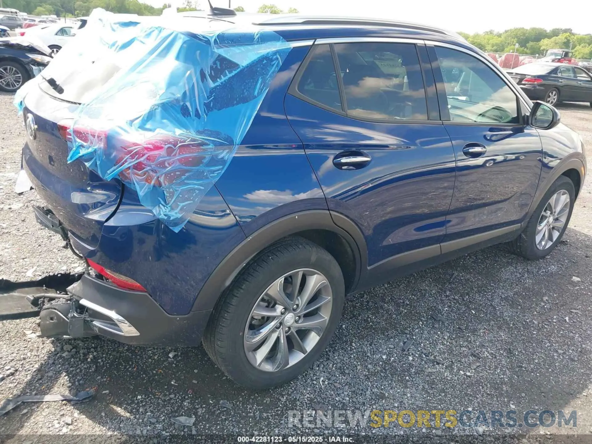 4 fotografías del automóvil dañado KL4MMFSL3PB069547 BUICK ENCORE GX 2023