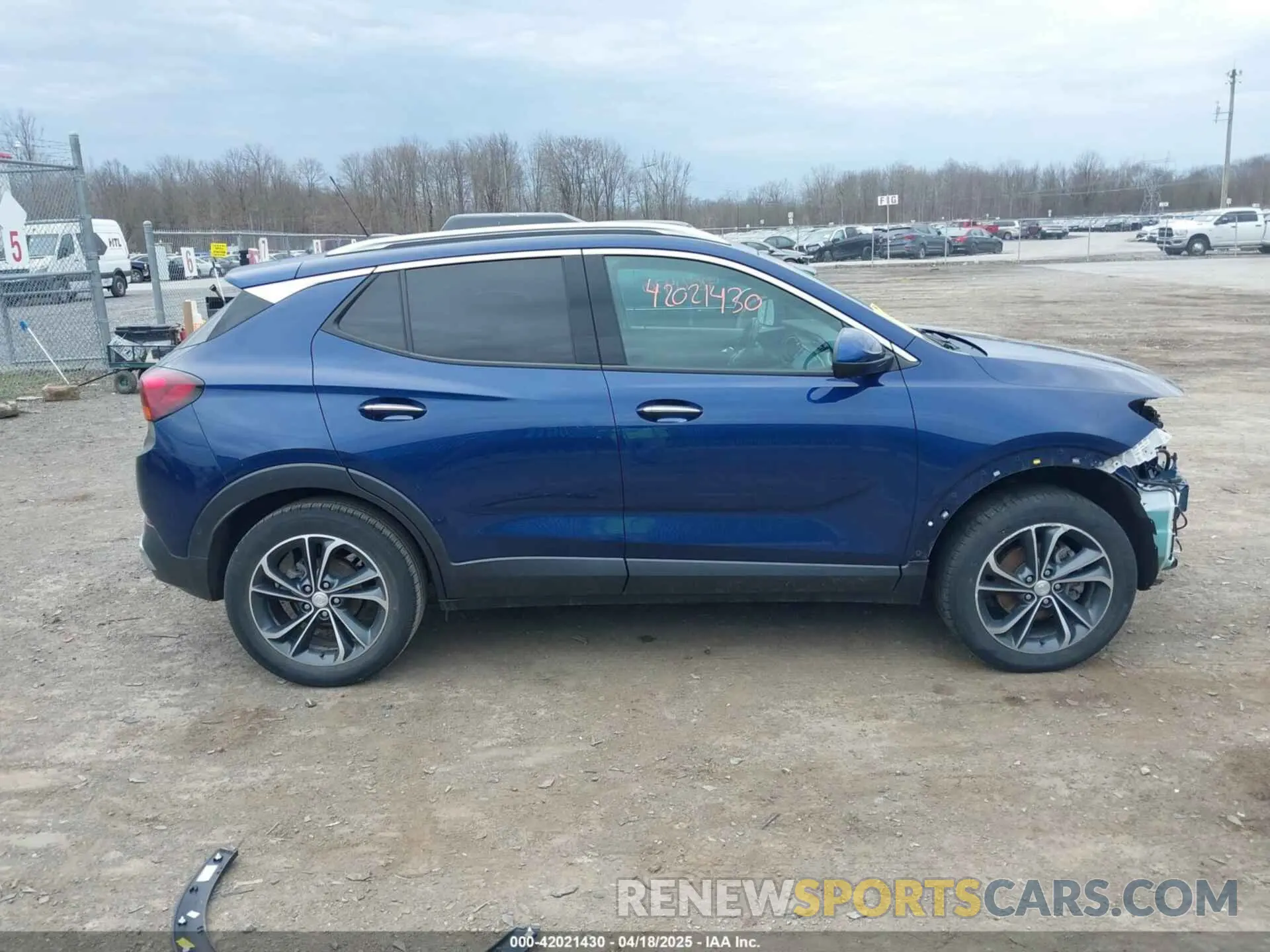 13 fotografías del automóvil dañado KL4MMGSL0PB107936 BUICK ENCORE GX 2023
