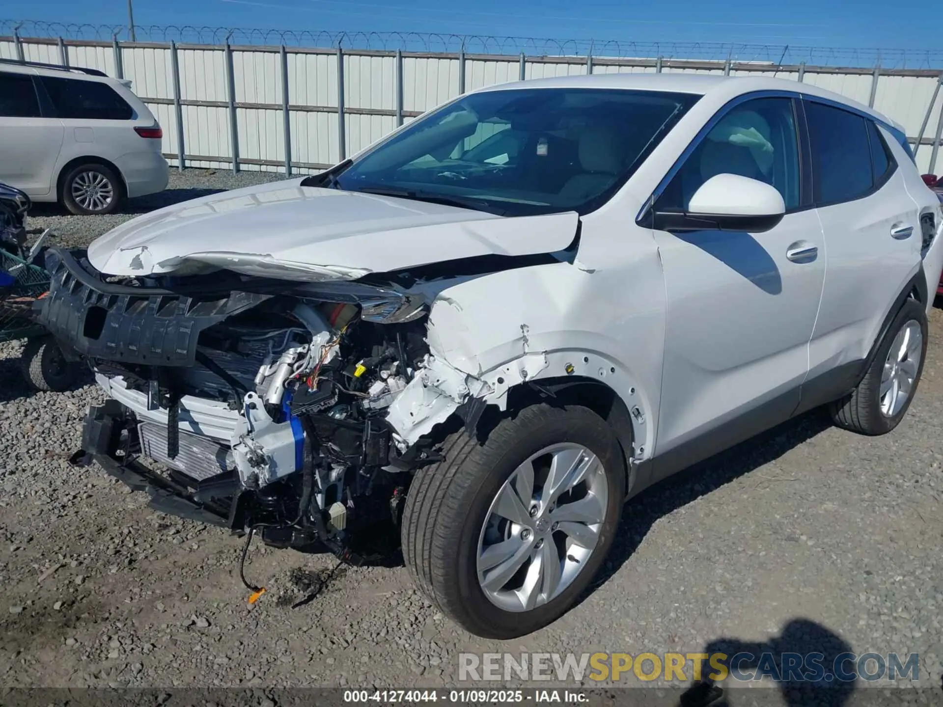 6 fotografías del automóvil dañado KL4AMBS23RB197695 BUICK ENCORE GX 2024